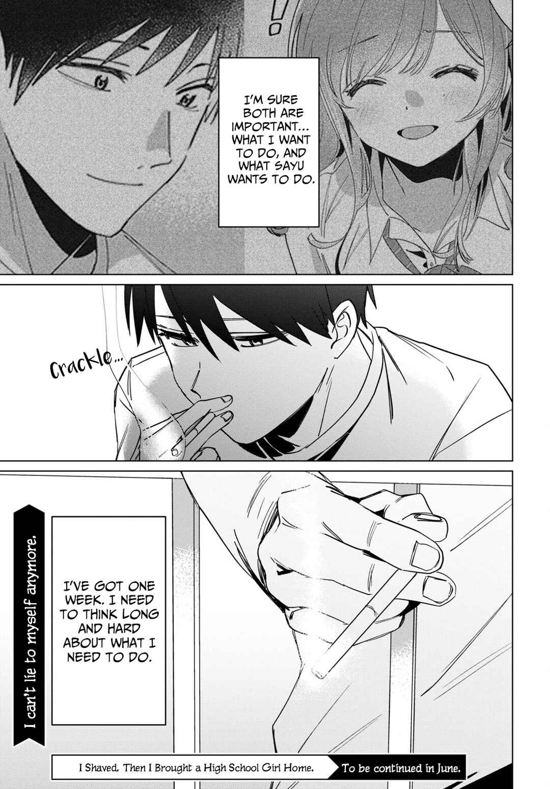 Page 36 Chapter 49 Hige wo Soru. Soshite Joshikousei wo Hirou.