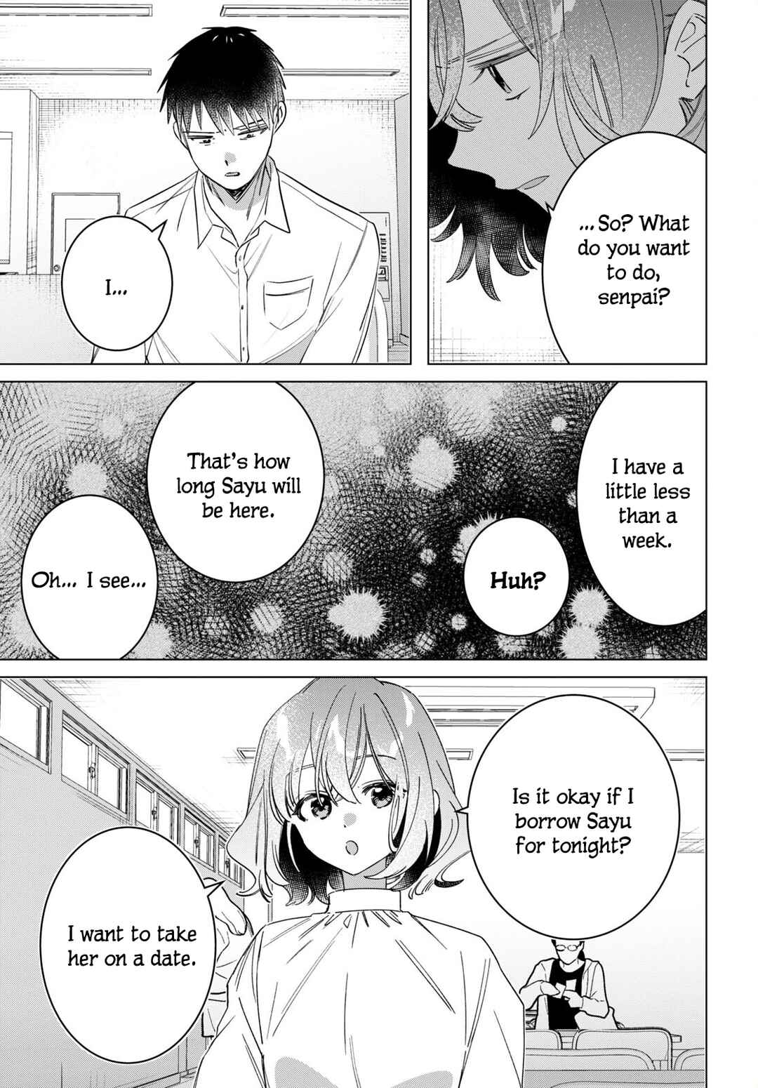 Page 8 Chapter 50 Hige wo Soru. Soshite Joshikousei wo Hirou.