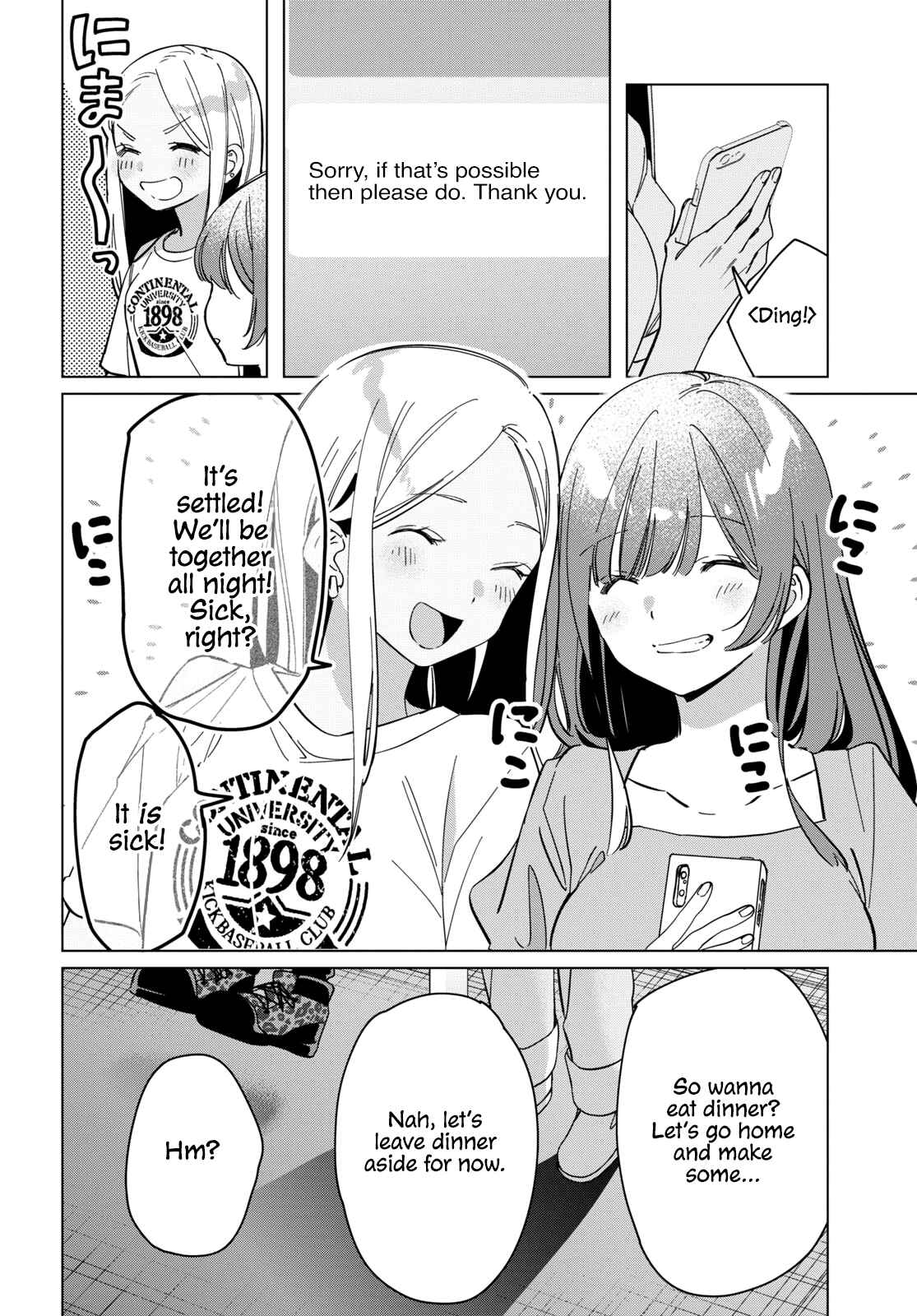 Page 14 Chapter 24.2 Hige wo Soru. Soshite Joshikousei wo Hirou.