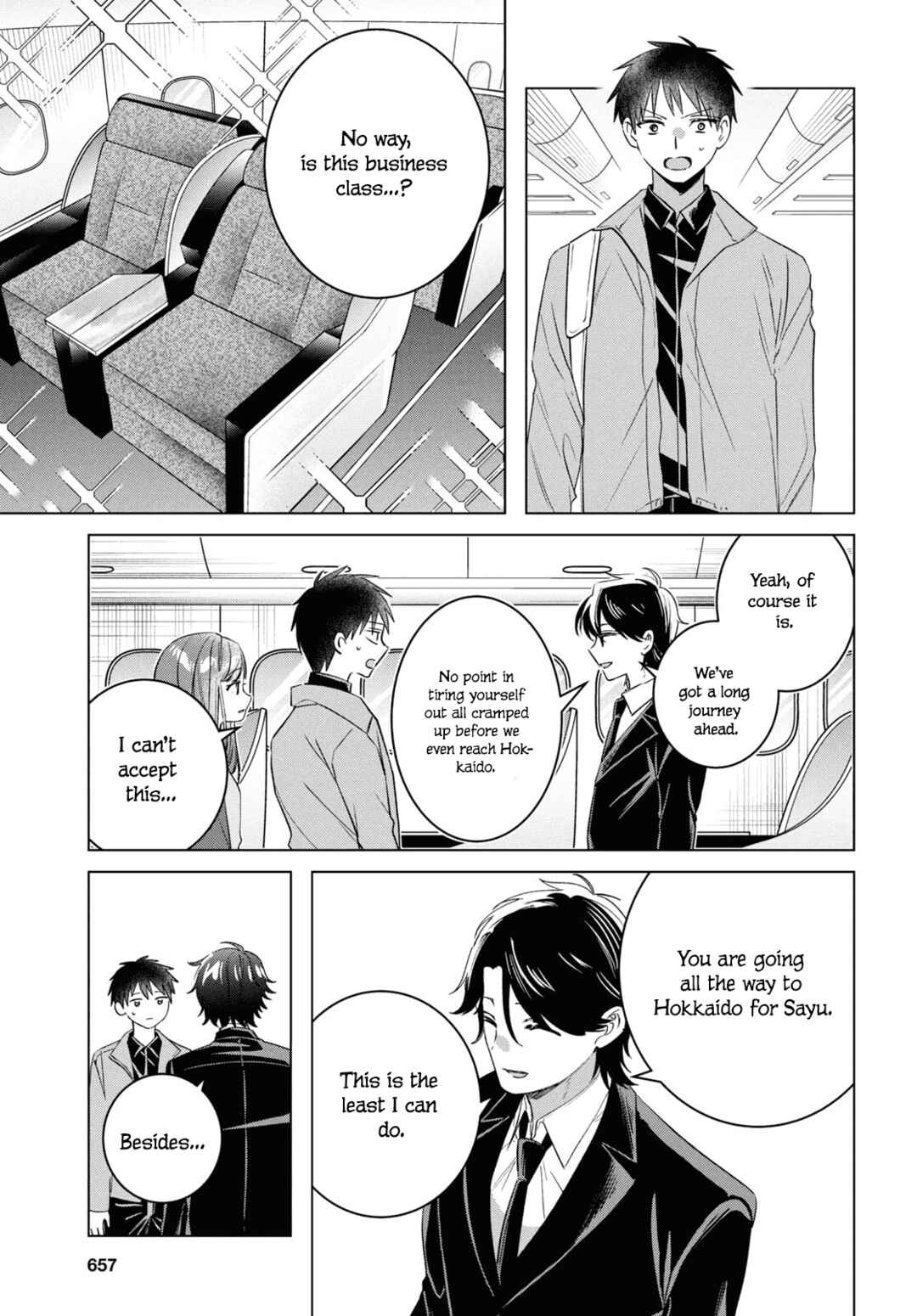 Page 10 Chapter 59 Hige wo Soru. Soshite Joshikousei wo Hirou.