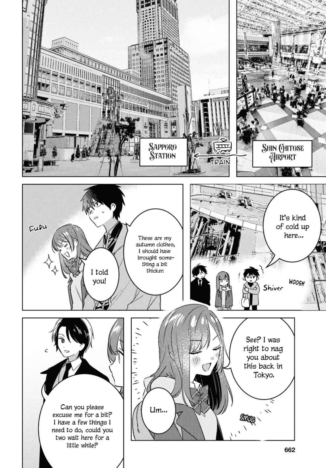 Page 15 Chapter 59 Hige wo Soru. Soshite Joshikousei wo Hirou.