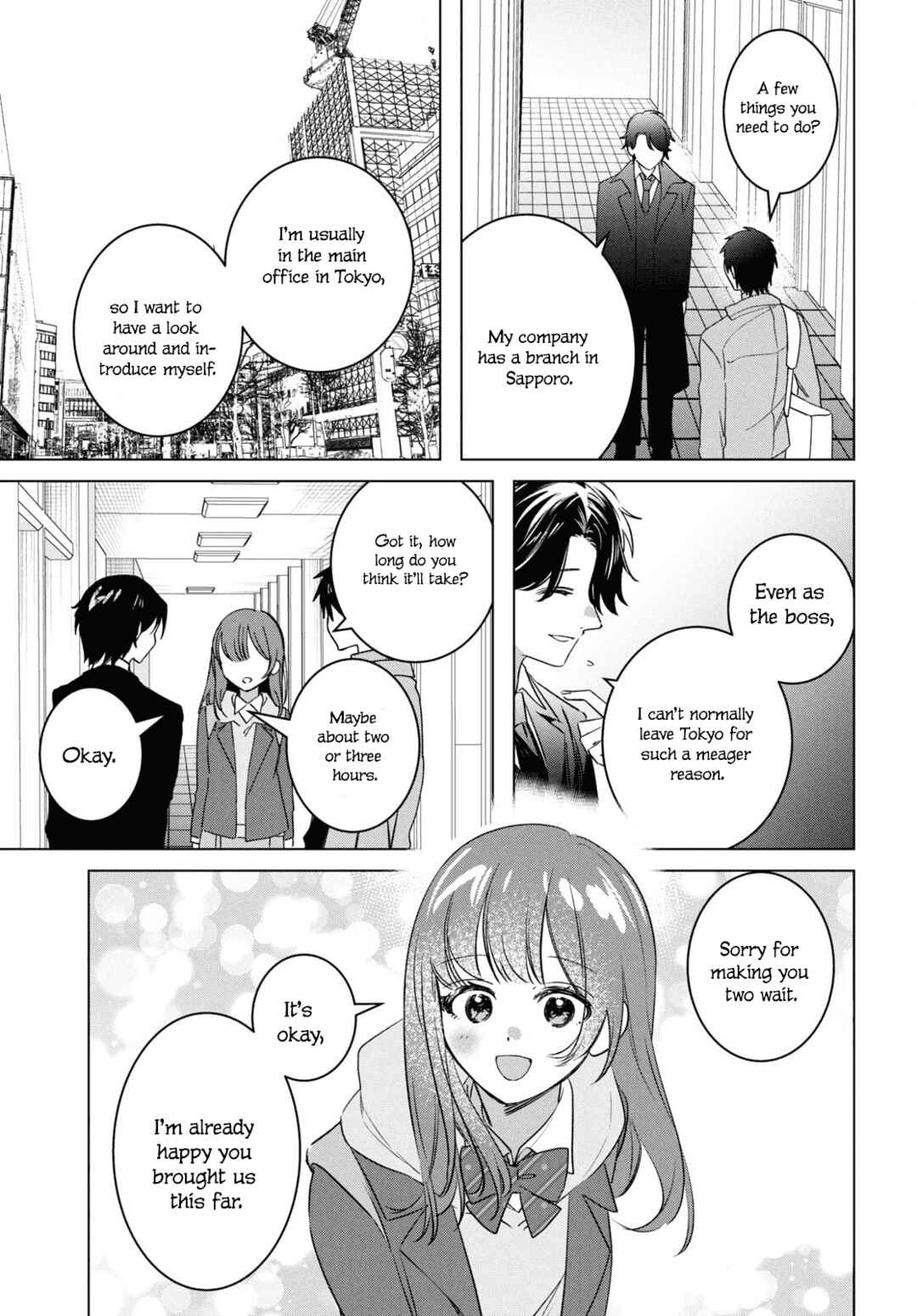 Page 16 Chapter 59 Hige wo Soru. Soshite Joshikousei wo Hirou.