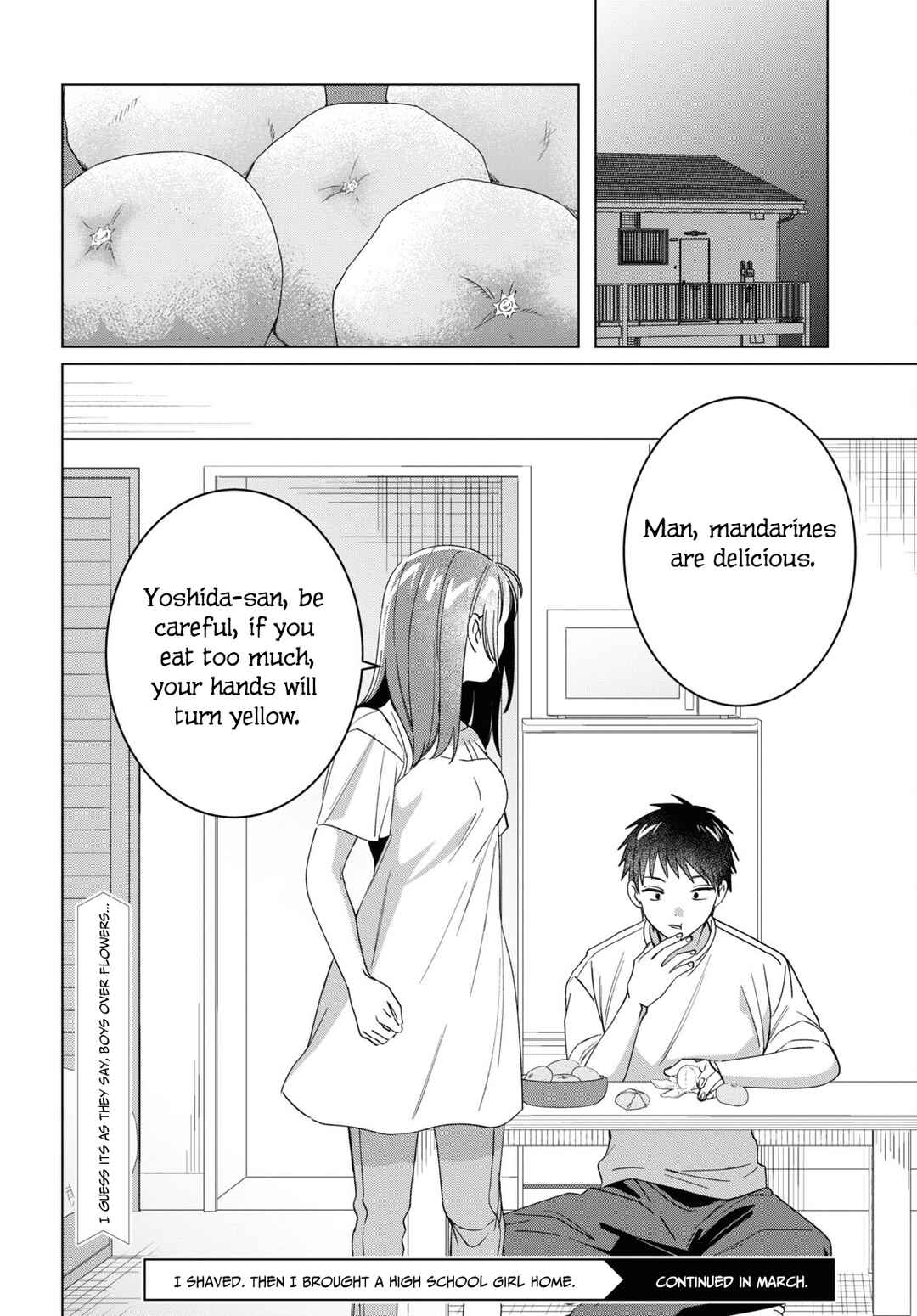 Page 9 Chapter 46.5 Hige wo Soru. Soshite Joshikousei wo Hirou.