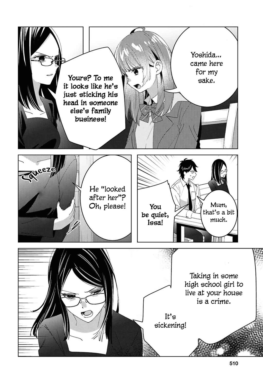 Page 14 Chapter 62 Hige wo Soru. Soshite Joshikousei wo Hirou.