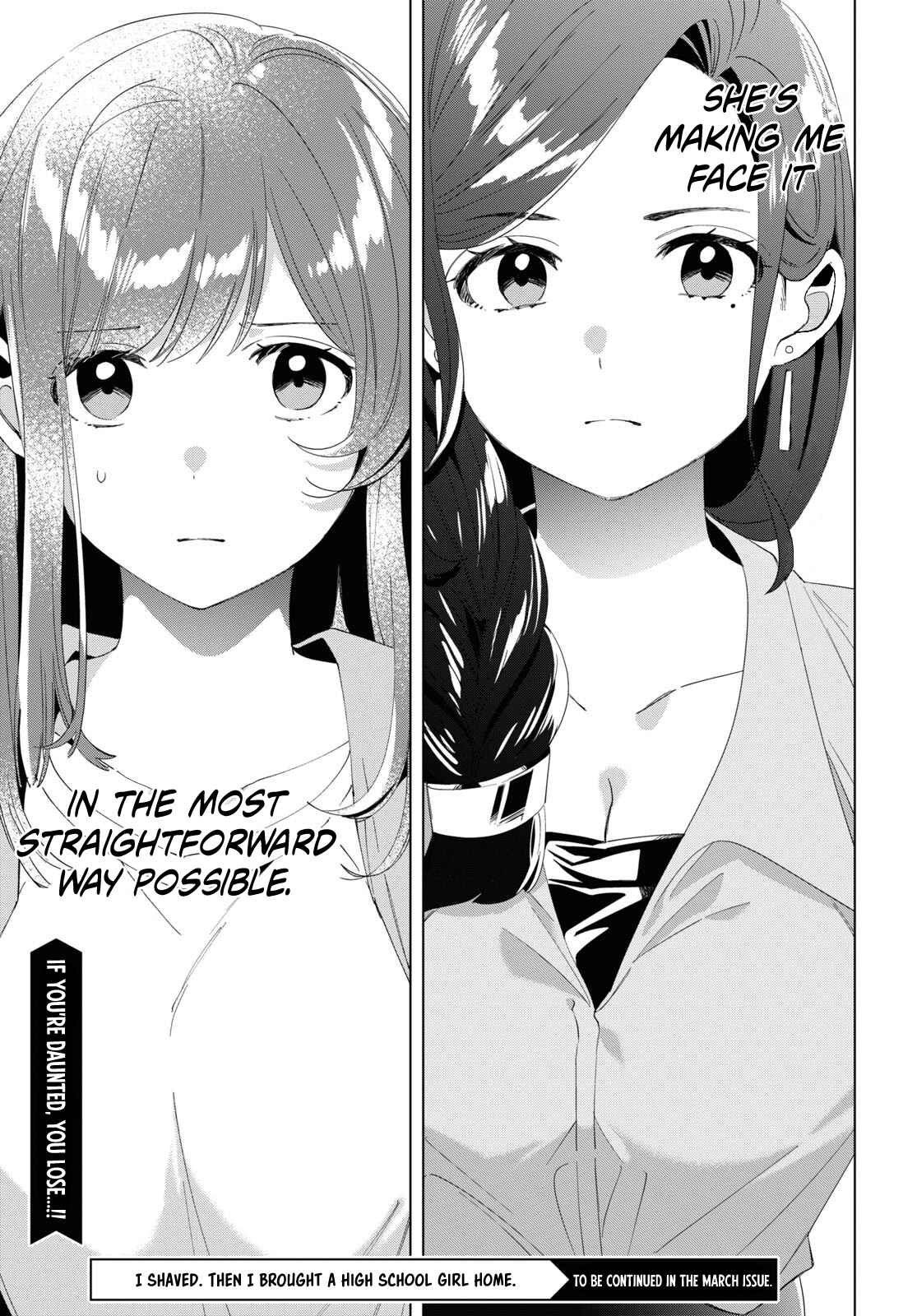 Page 34 Chapter 15 Hige wo Soru. Soshite Joshikousei wo Hirou.
