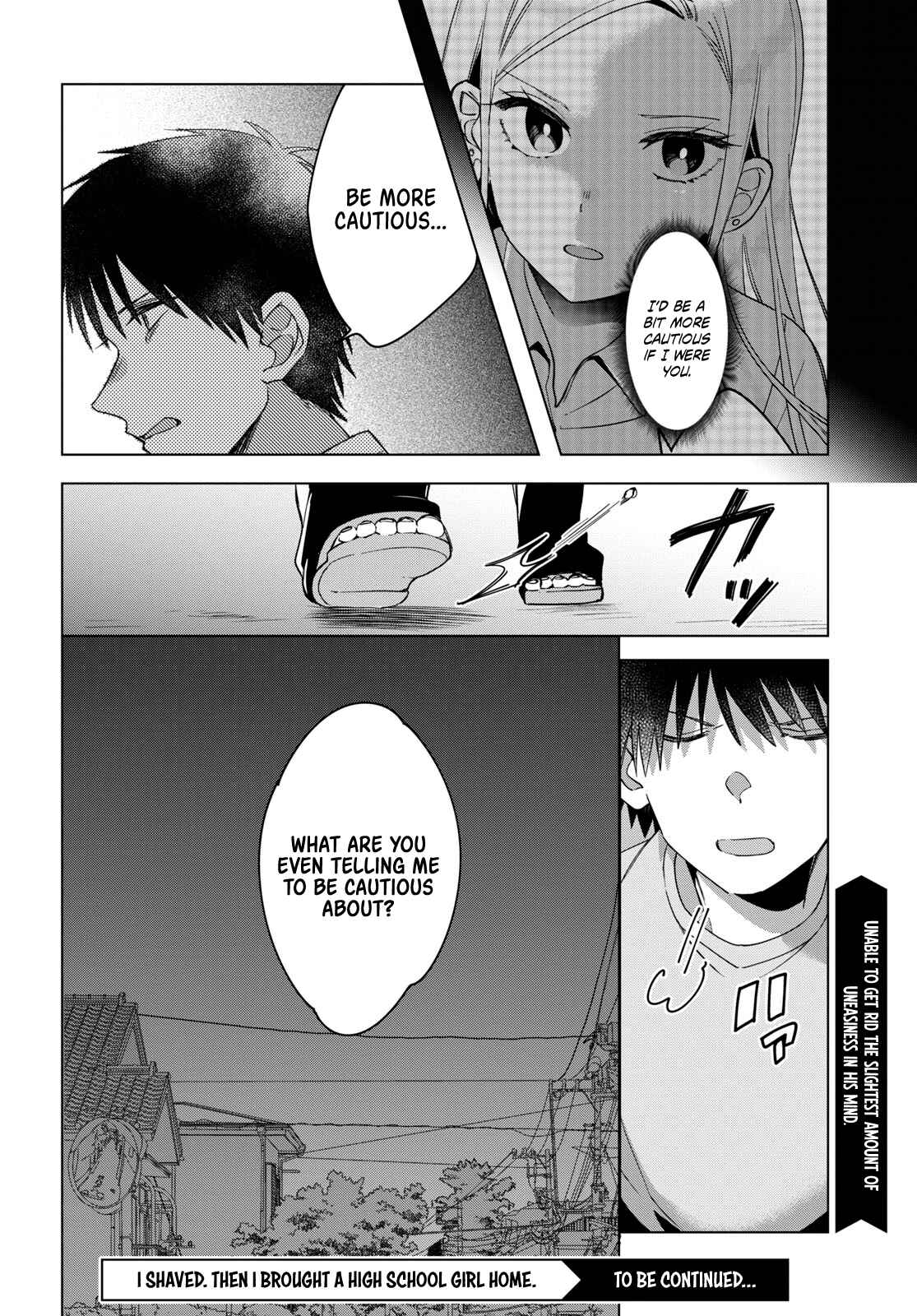 Page 32 Chapter 12 Hige wo Soru. Soshite Joshikousei wo Hirou.