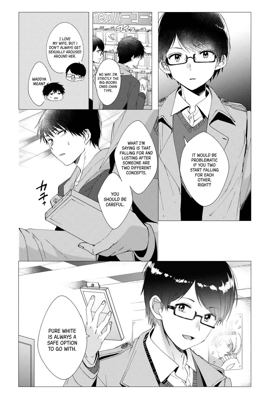 Page 5 Chapter 5 Hige wo Soru. Soshite Joshikousei wo Hirou.