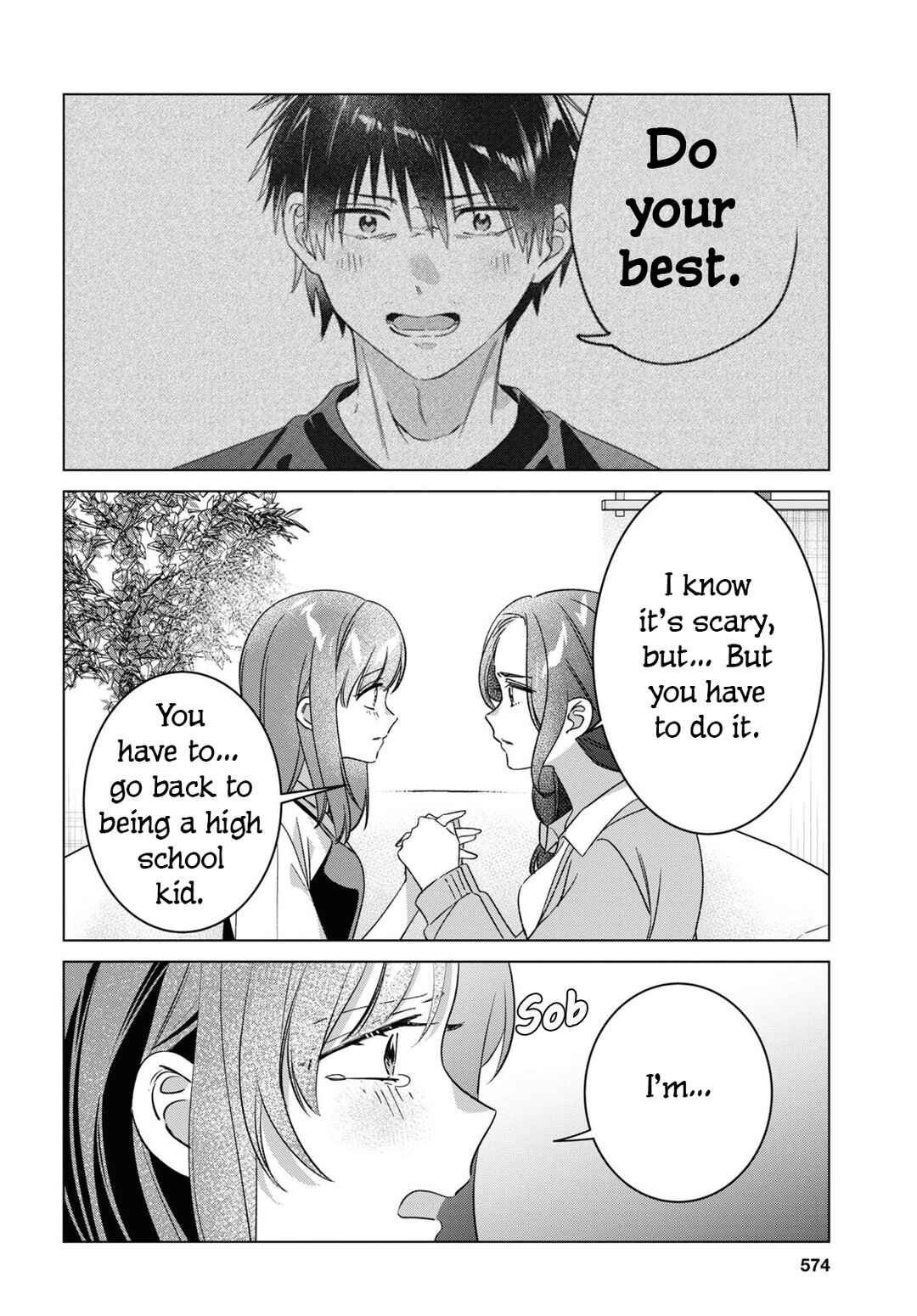Page 30 Chapter 56 Hige wo Soru. Soshite Joshikousei wo Hirou.