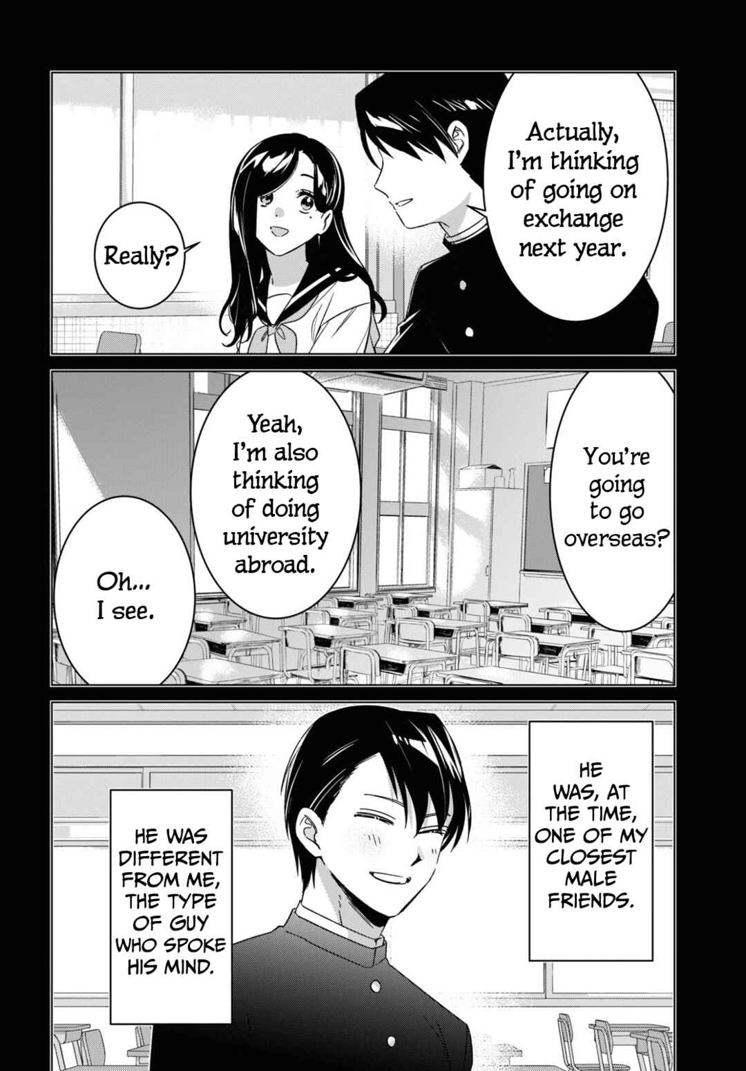 Page 4 Chapter 56 Hige wo Soru. Soshite Joshikousei wo Hirou.