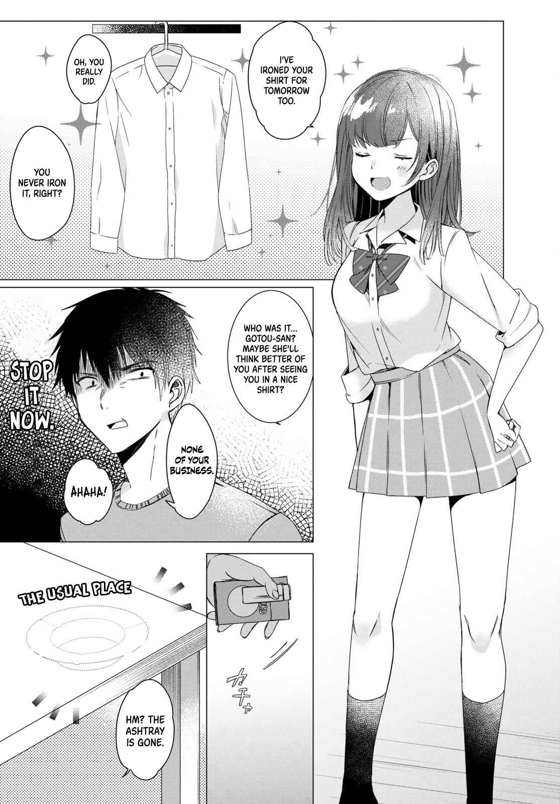 Page 10 Chapter 2 Hige wo Soru. Soshite Joshikousei wo Hirou.