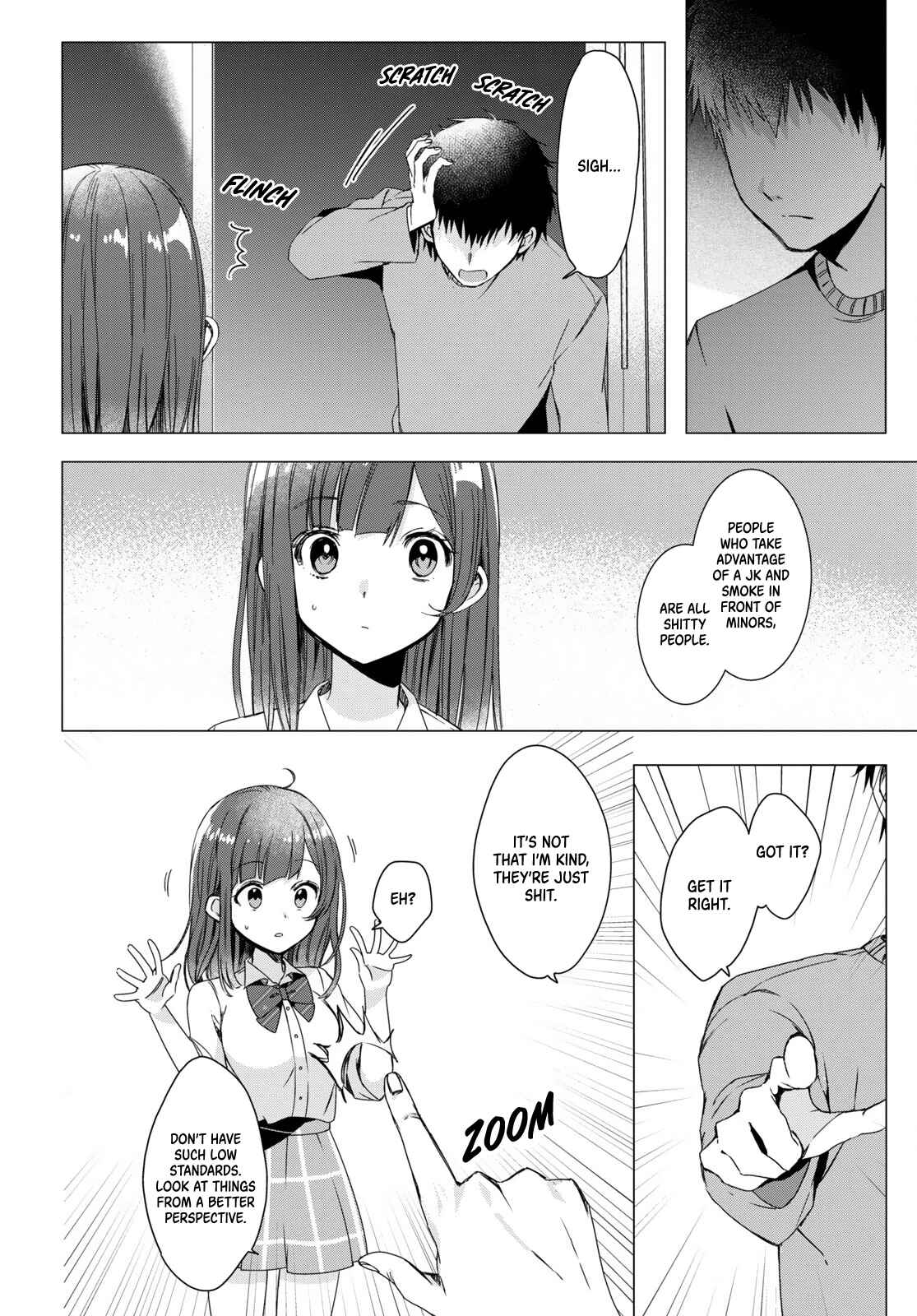 Page 13 Chapter 2 Hige wo Soru. Soshite Joshikousei wo Hirou.