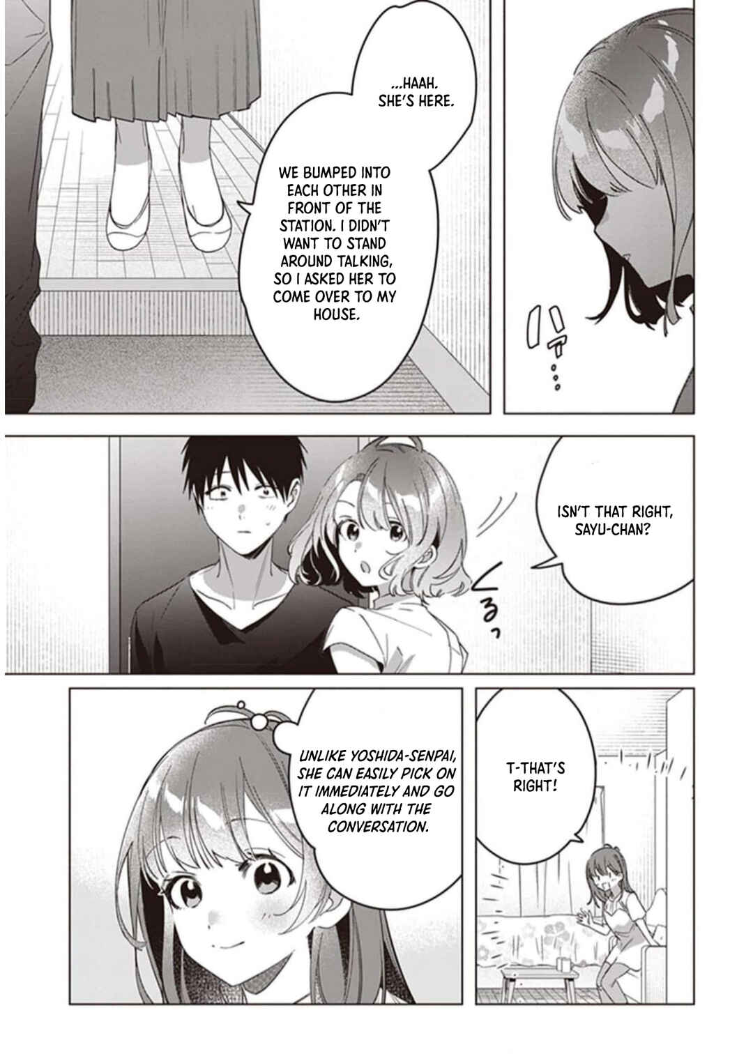 Page 4 Chapter 39 Hige wo Soru. Soshite Joshikousei wo Hirou.