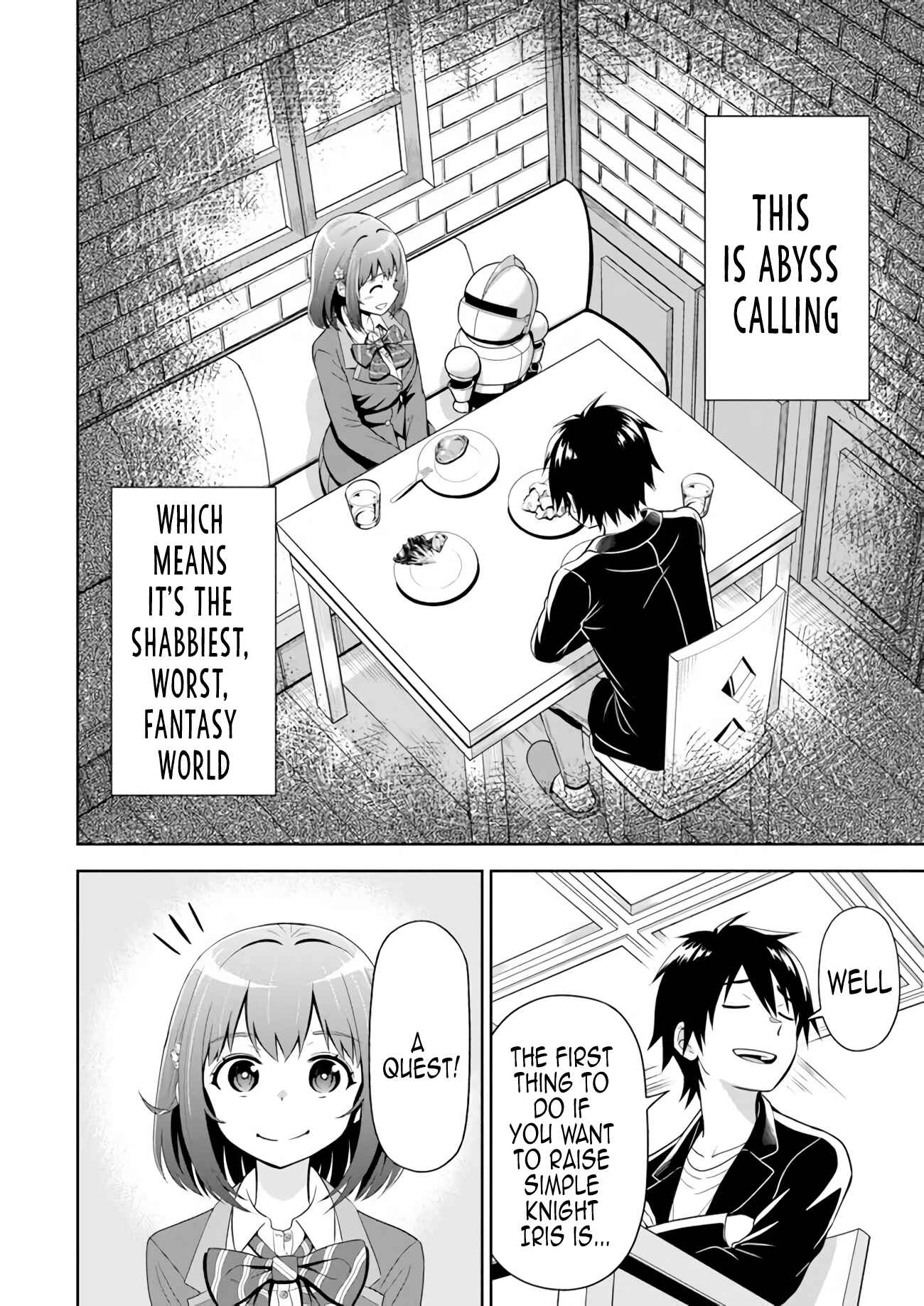 Page 16 Chapter 2 Abyss Calling: Moto Haikakin Gamer ga Saitei Saiaku no Social Game Isekai ni Shoukansaretara