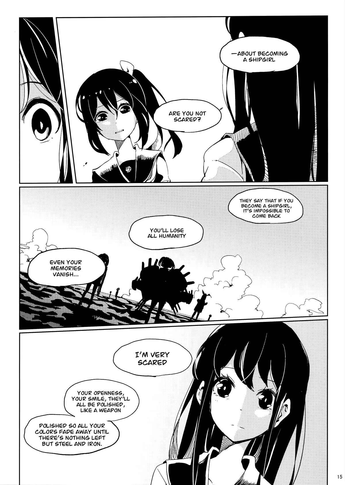Page 15 Chapter Unknown_b7c0 Kantai Collection -KanColle- Akaki Chishio ni (Doujinshi)