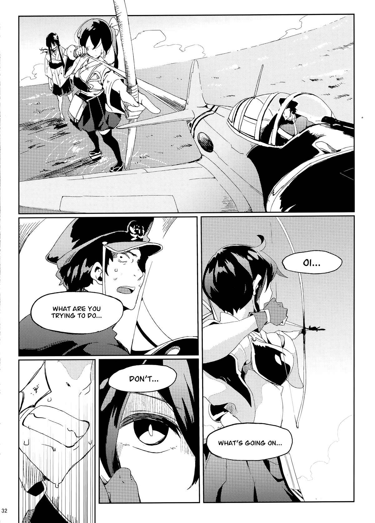 Page 32 Chapter Unknown_b7c0 Kantai Collection -KanColle- Akaki Chishio ni (Doujinshi)