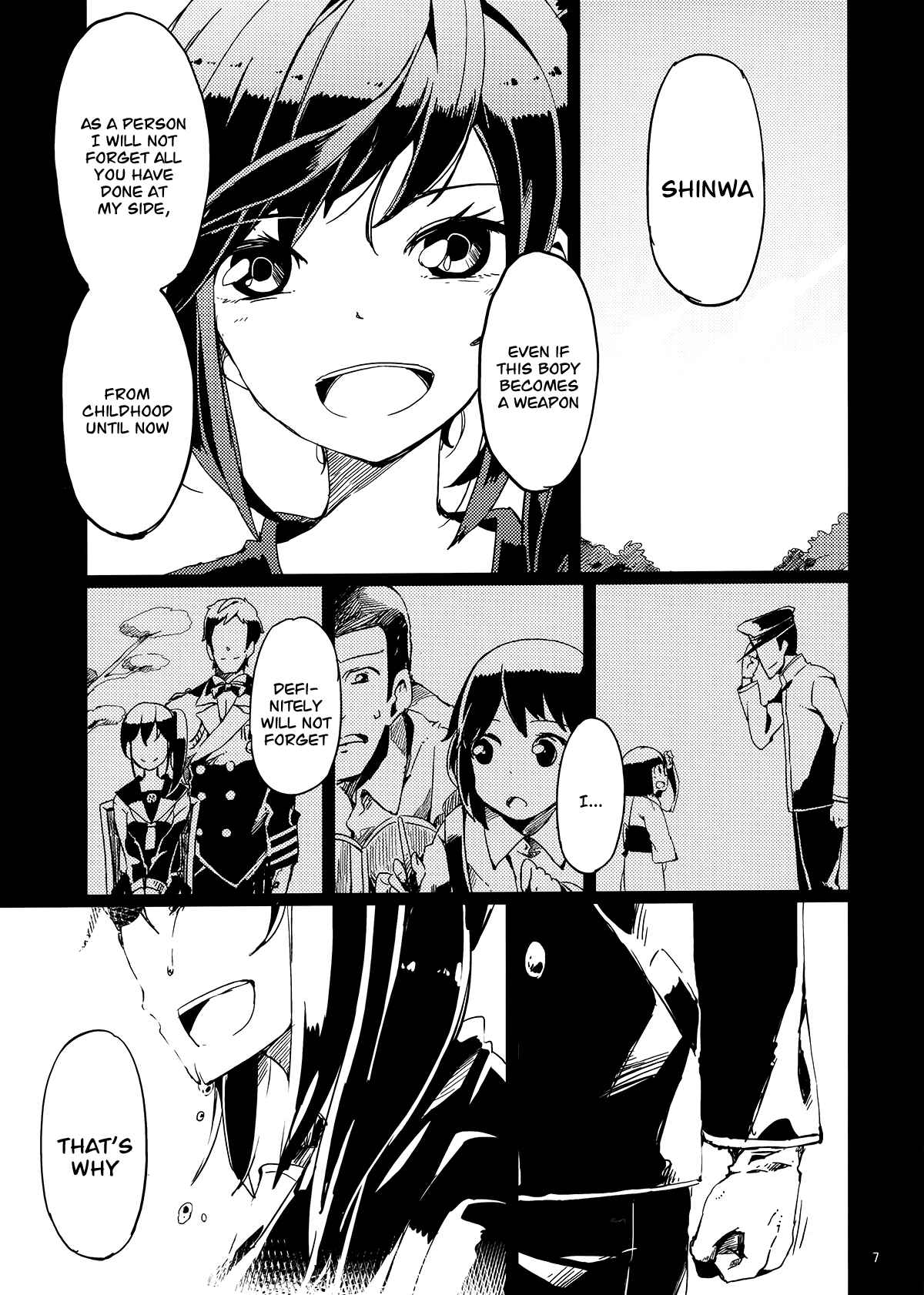 Page 7 Chapter Unknown_b7c0 Kantai Collection -KanColle- Akaki Chishio ni (Doujinshi)