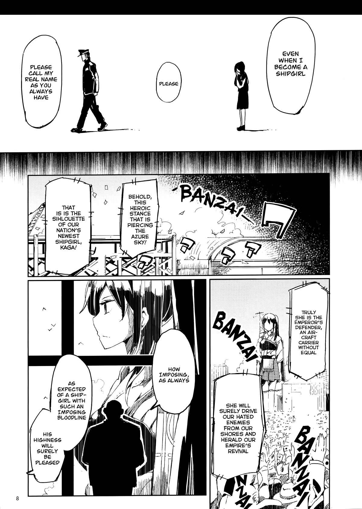 Page 8 Chapter Unknown_b7c0 Kantai Collection -KanColle- Akaki Chishio ni (Doujinshi)