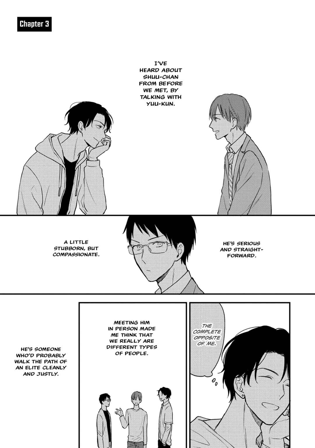 Page 1 Chapter 3 Hysteric na Kurokami Megane-kun wa Igai to Kawaii