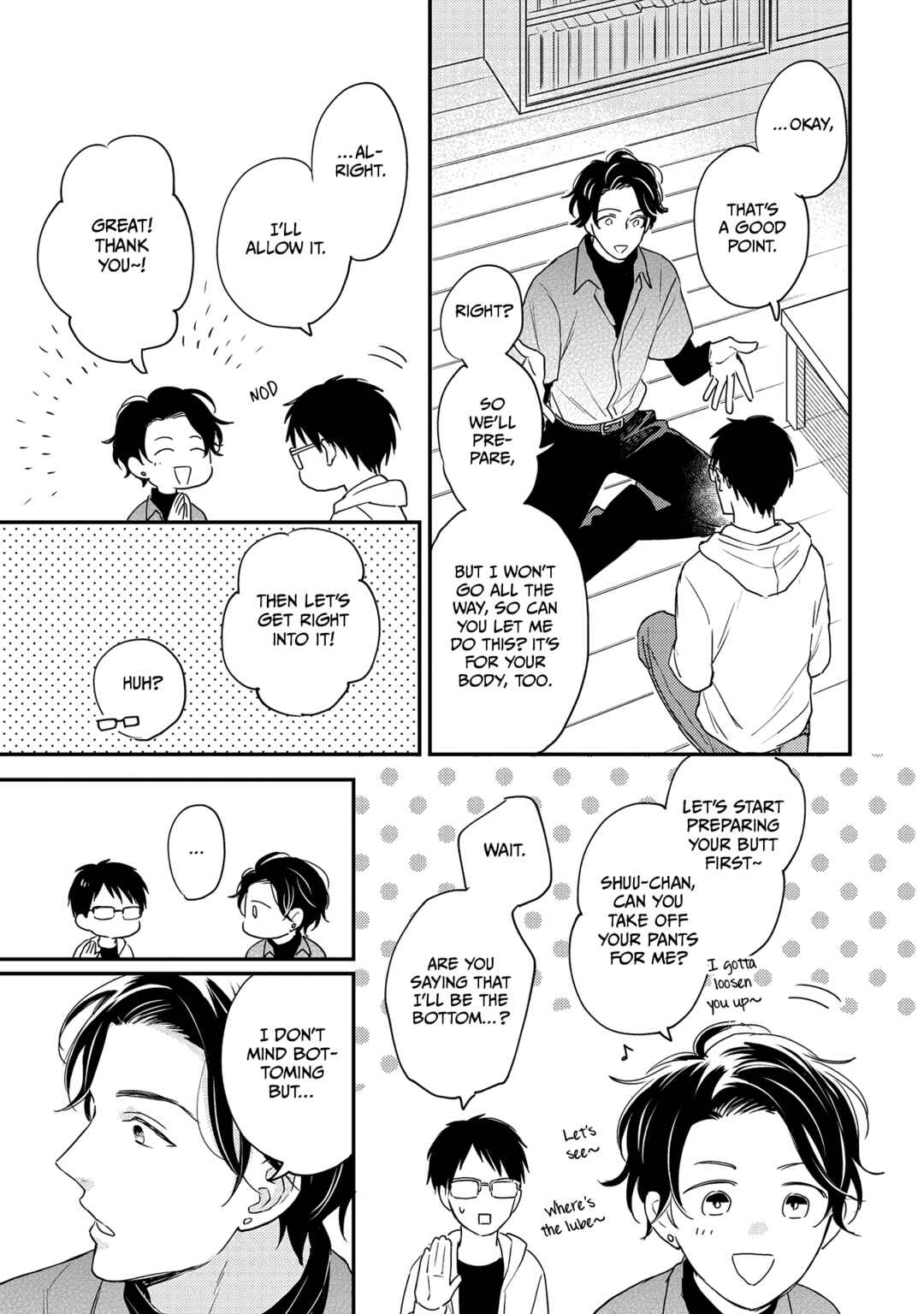 Page 23 Chapter 4 Hysteric na Kurokami Megane-kun wa Igai to Kawaii