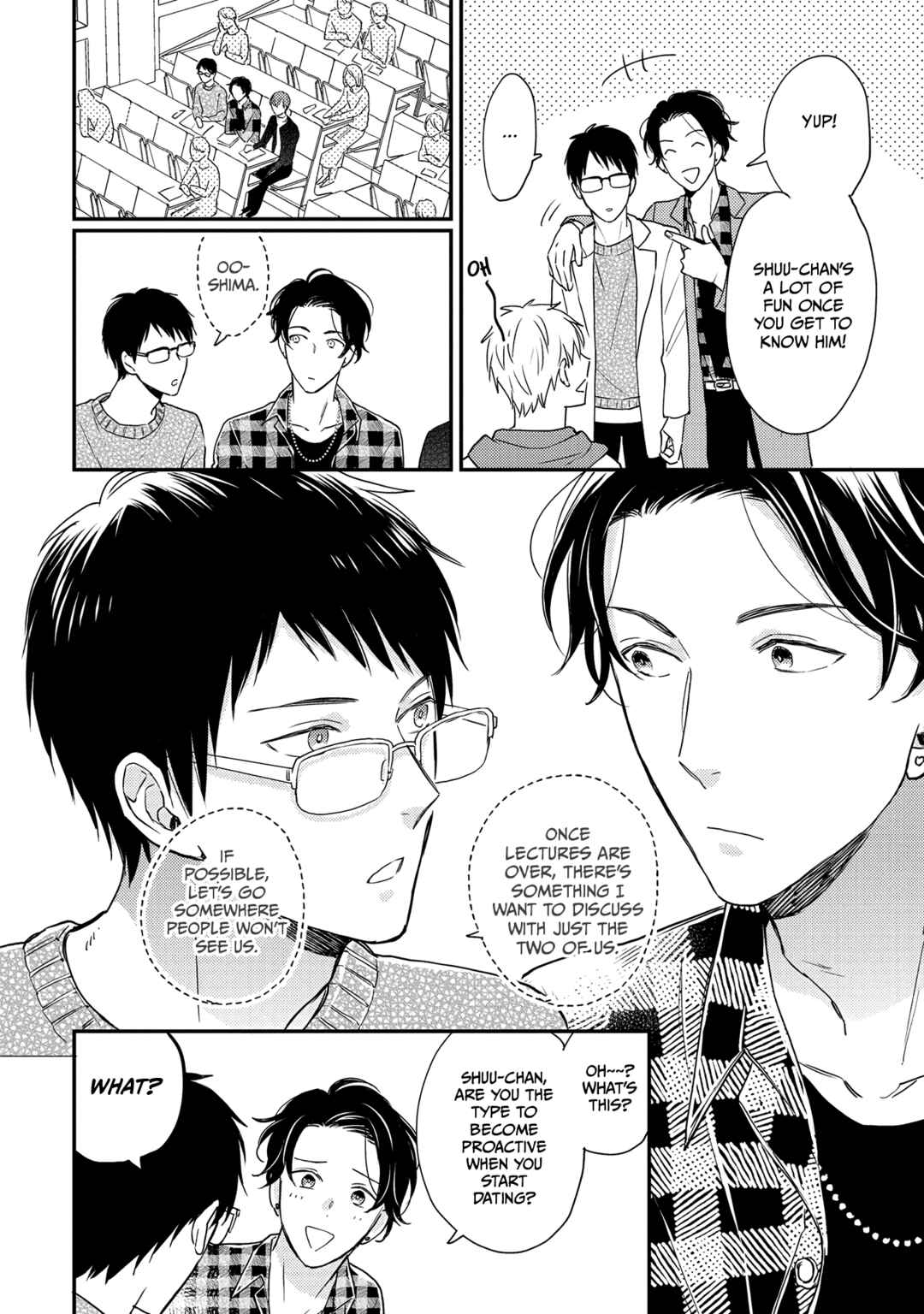 Page 4 Chapter 4 Hysteric na Kurokami Megane-kun wa Igai to Kawaii