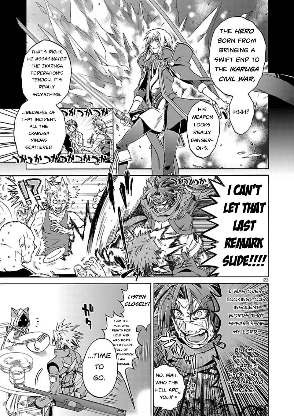 Page 23 Chapter 1 BlazBlue - Chimelical Complex