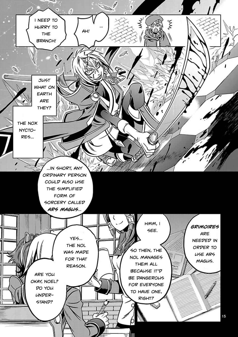 Page 14 Chapter 6 BlazBlue - Chimelical Complex