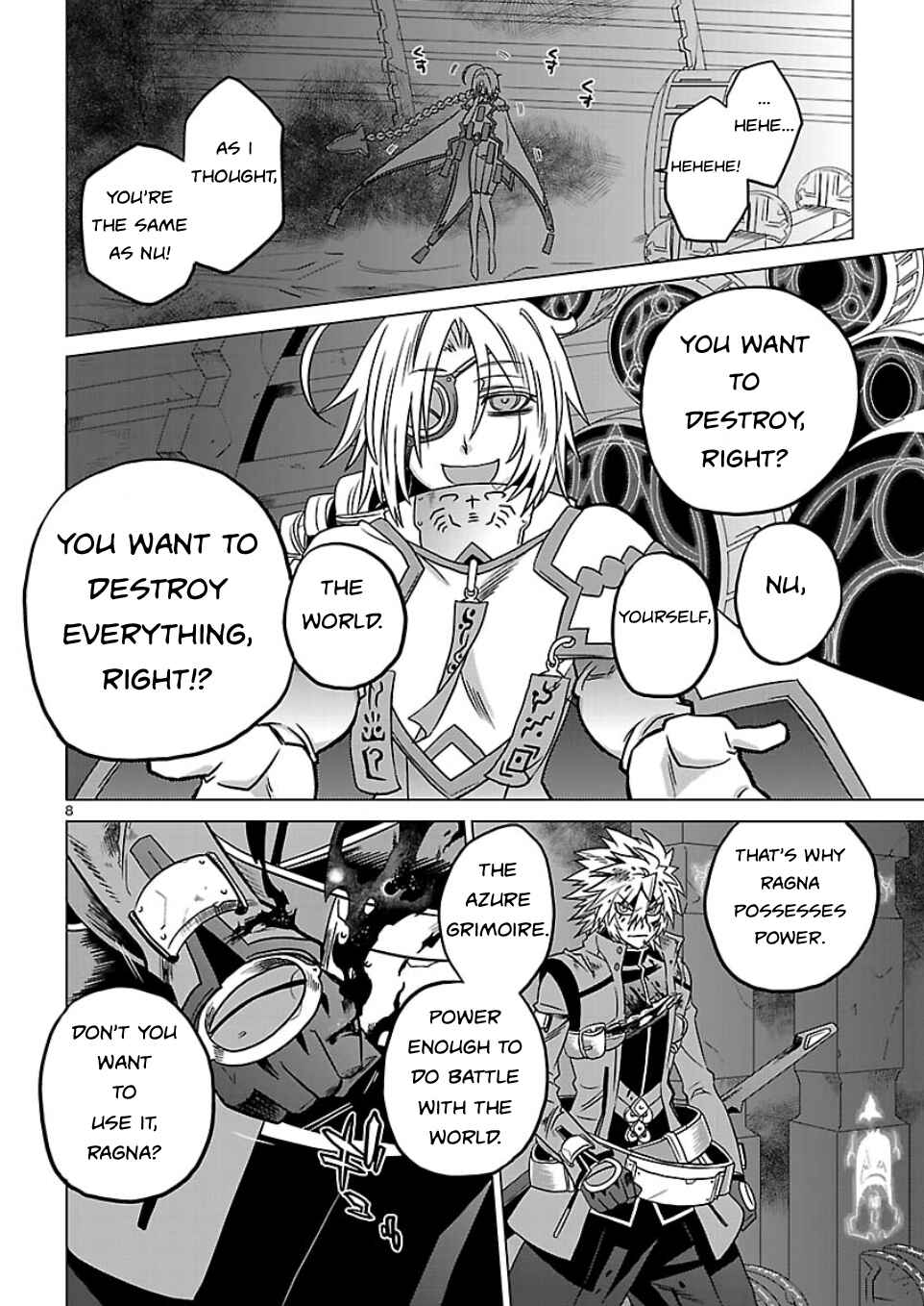 Page 8 Chapter 3 BlazBlue - Chimelical Complex