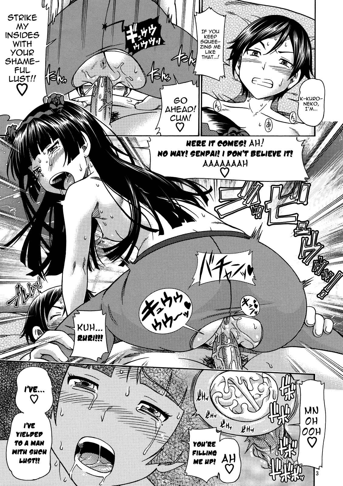 Page 3 Chapter Unknown_a6a3 Ore no Imouto ga Konna ni Kawaii Wake ga Nai - Kuroneko Jimiko no Takkyuubin (Doujinshi)