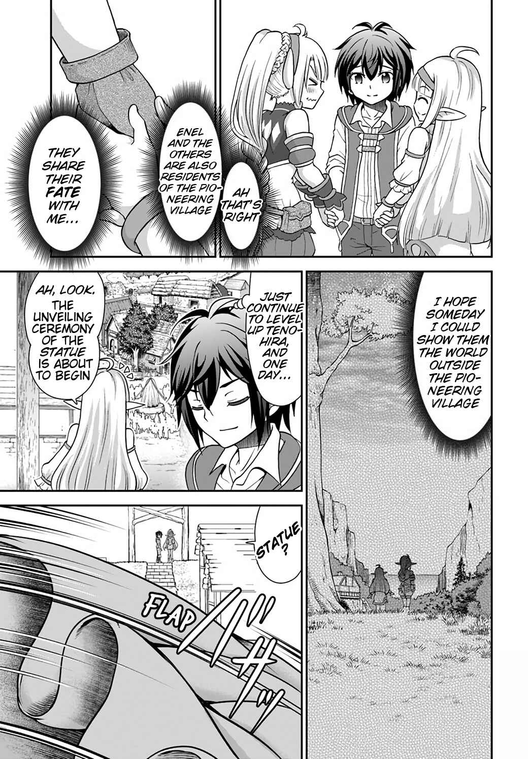 Page 11 Chapter 23 Tenohira Kaitaku Mura de Isekai Kenkokuki ~Fueteku Yome-tachi to Nonbiri Mujintou Life~