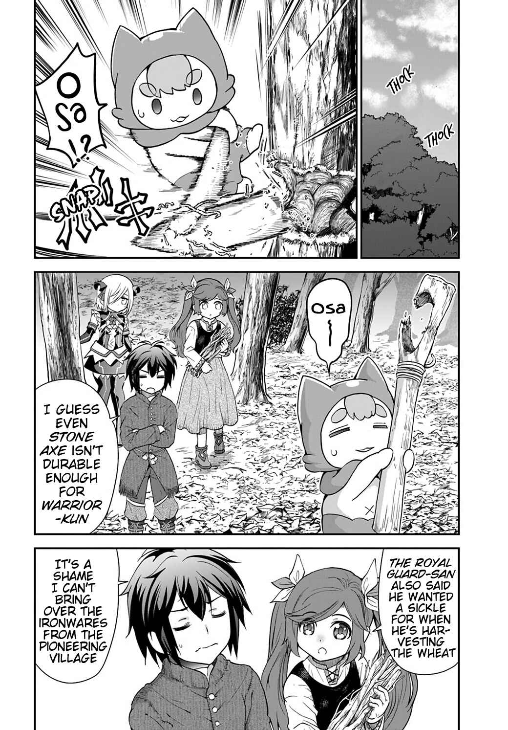 Page 14 Chapter 23 Tenohira Kaitaku Mura de Isekai Kenkokuki ~Fueteku Yome-tachi to Nonbiri Mujintou Life~