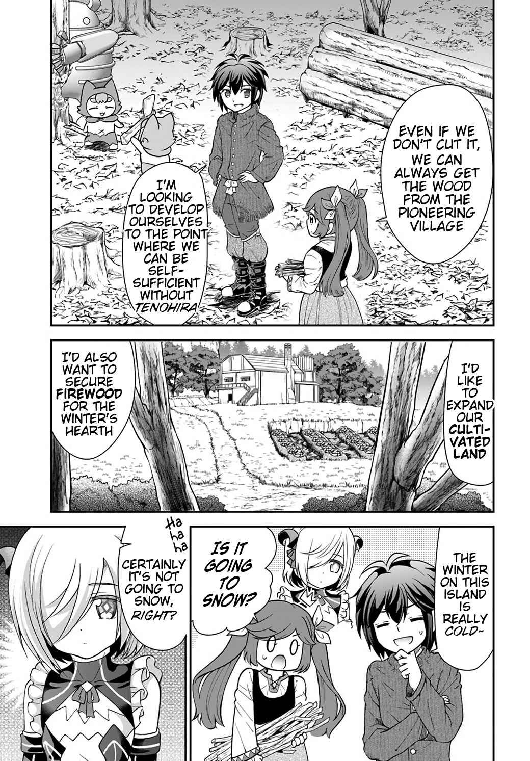 Page 15 Chapter 23 Tenohira Kaitaku Mura de Isekai Kenkokuki ~Fueteku Yome-tachi to Nonbiri Mujintou Life~