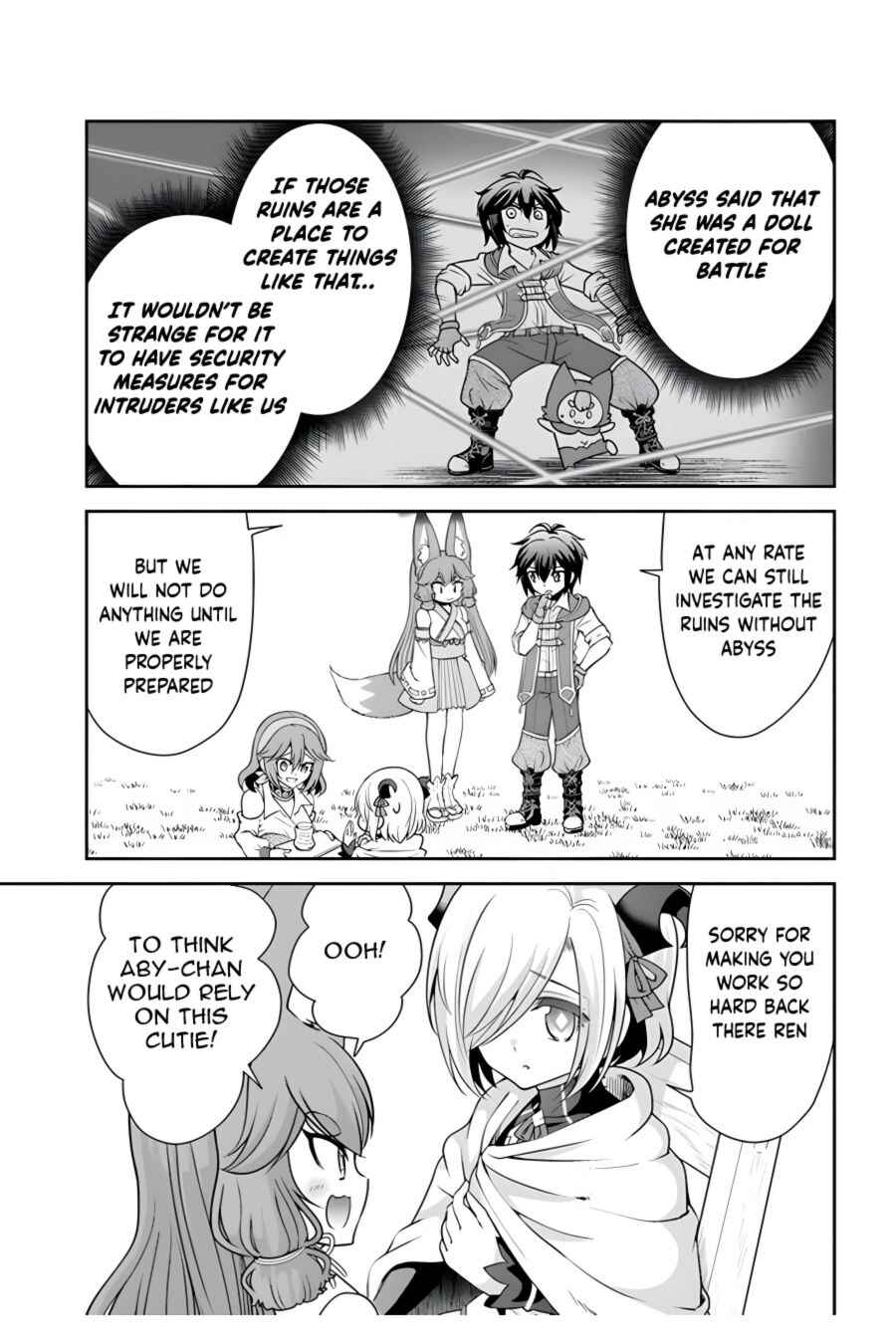 Page 10 Chapter 36 Tenohira Kaitaku Mura de Isekai Kenkokuki ~Fueteku Yome-tachi to Nonbiri Mujintou Life~