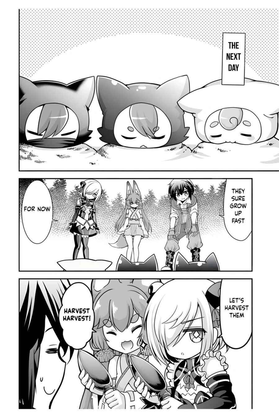 Page 19 Chapter 36 Tenohira Kaitaku Mura de Isekai Kenkokuki ~Fueteku Yome-tachi to Nonbiri Mujintou Life~