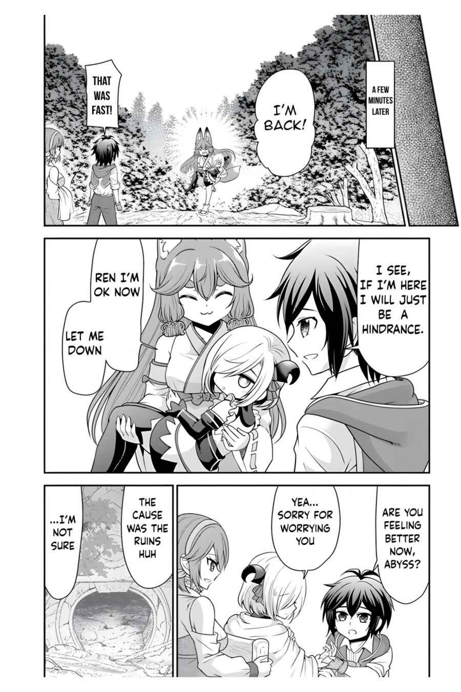 Page 8 Chapter 36 Tenohira Kaitaku Mura de Isekai Kenkokuki ~Fueteku Yome-tachi to Nonbiri Mujintou Life~