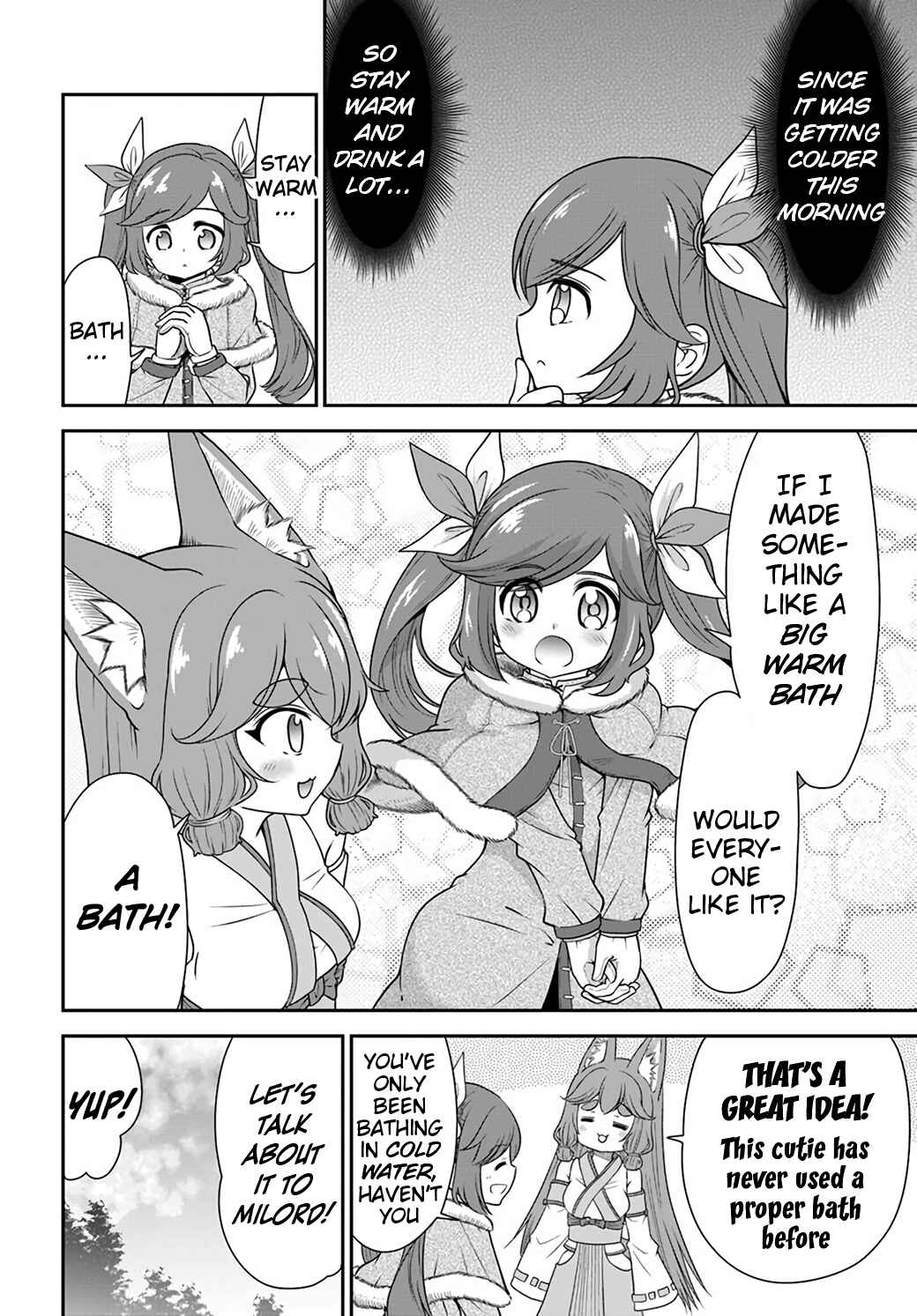 Page 24 Chapter 24 Tenohira Kaitaku Mura de Isekai Kenkokuki ~Fueteku Yome-tachi to Nonbiri Mujintou Life~