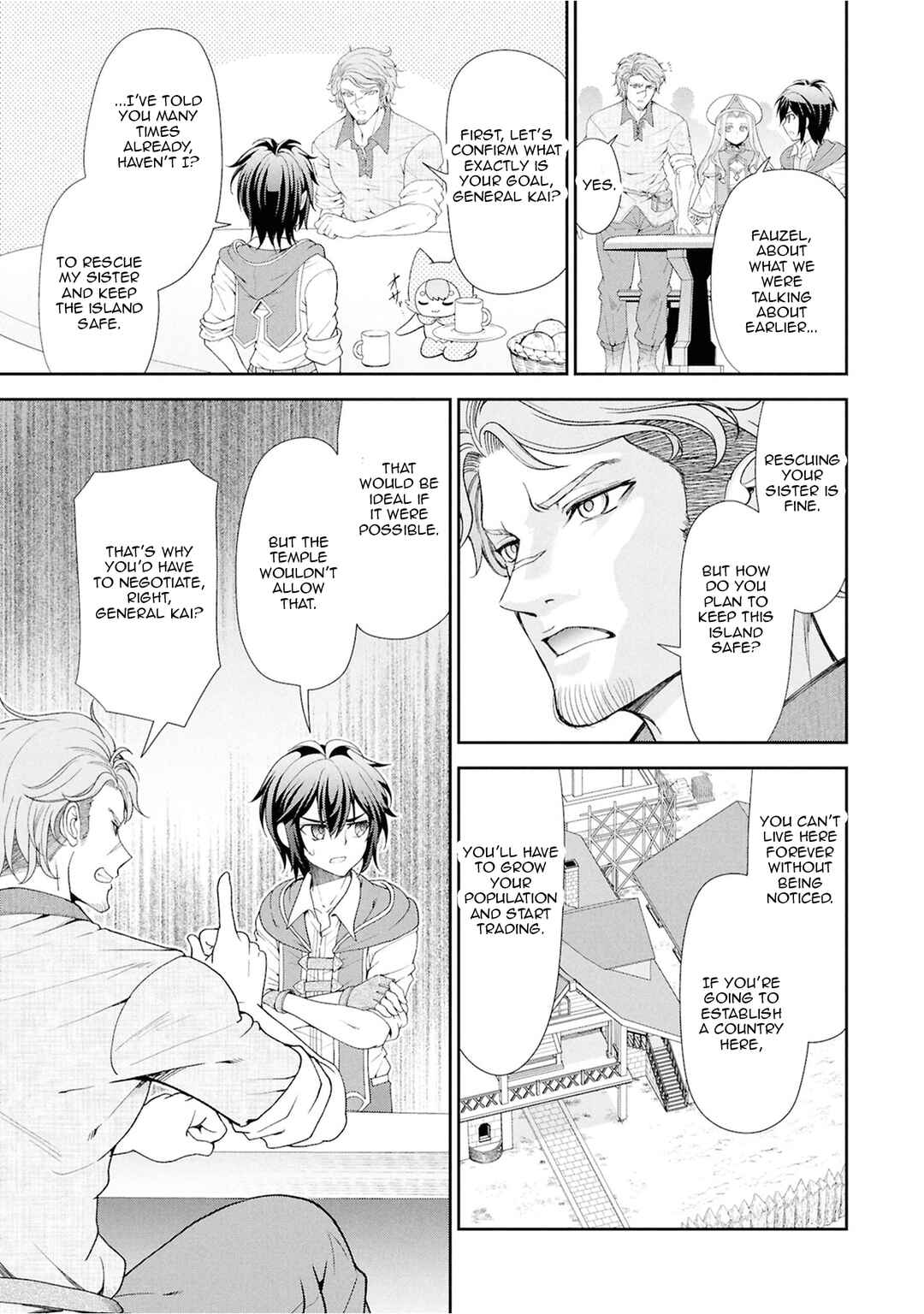 Page 3 Chapter 58 Tenohira Kaitaku Mura de Isekai Kenkokuki ~Fueteku Yome-tachi to Nonbiri Mujintou Life~