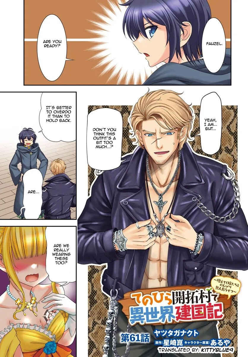 Page 1 Chapter 61 Tenohira Kaitaku Mura de Isekai Kenkokuki ~Fueteku Yome-tachi to Nonbiri Mujintou Life~