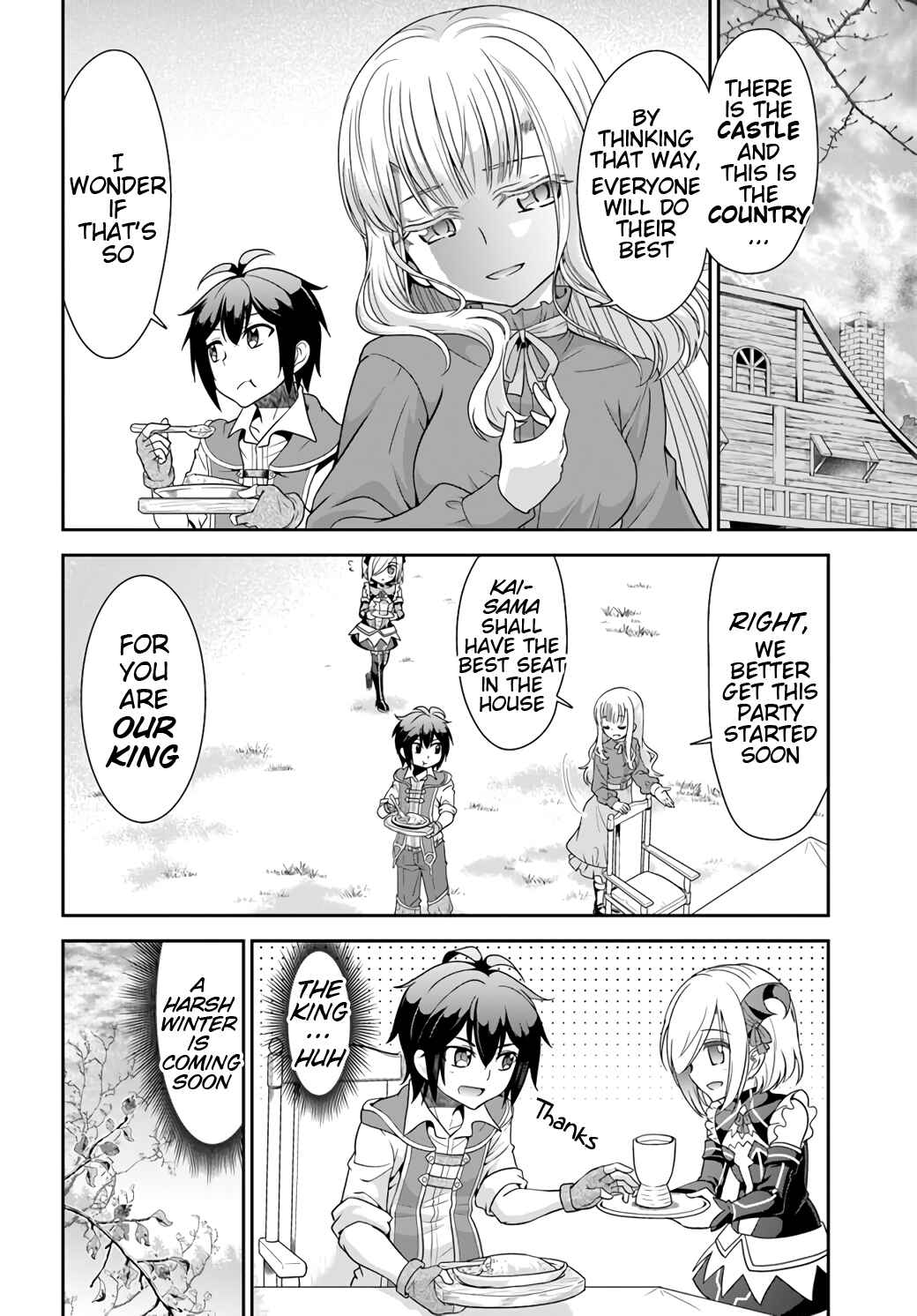 Page 15 Chapter 20 Tenohira Kaitaku Mura de Isekai Kenkokuki ~Fueteku Yome-tachi to Nonbiri Mujintou Life~