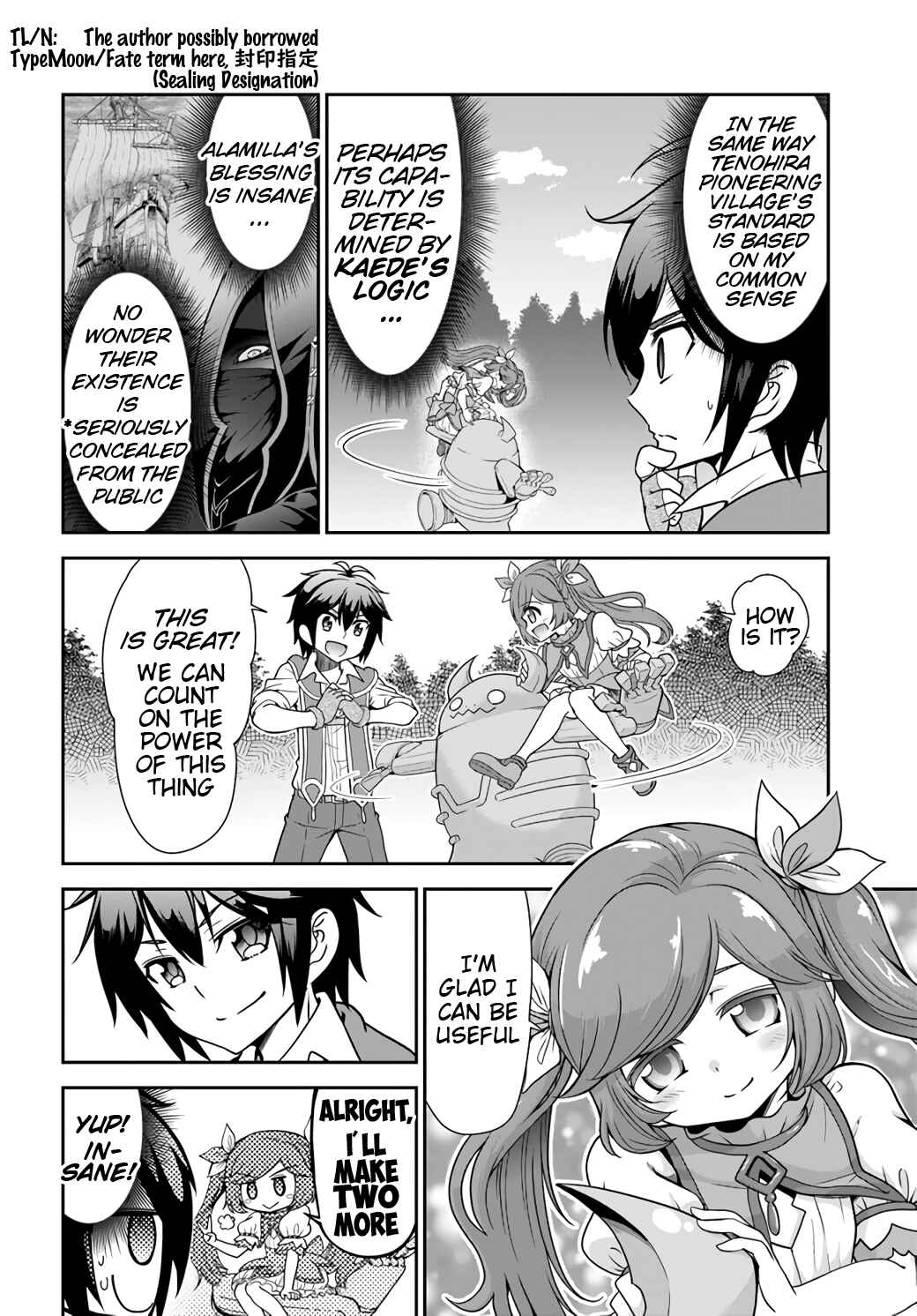 Page 8 Chapter 20 Tenohira Kaitaku Mura de Isekai Kenkokuki ~Fueteku Yome-tachi to Nonbiri Mujintou Life~