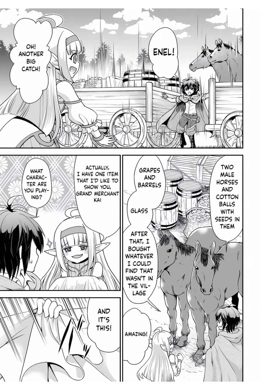 Page 14 Chapter 38 Tenohira Kaitaku Mura de Isekai Kenkokuki ~Fueteku Yome-tachi to Nonbiri Mujintou Life~