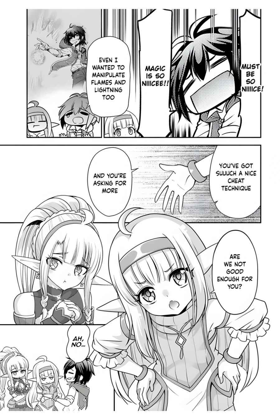 Page 14 Chapter 34 Tenohira Kaitaku Mura de Isekai Kenkokuki ~Fueteku Yome-tachi to Nonbiri Mujintou Life~