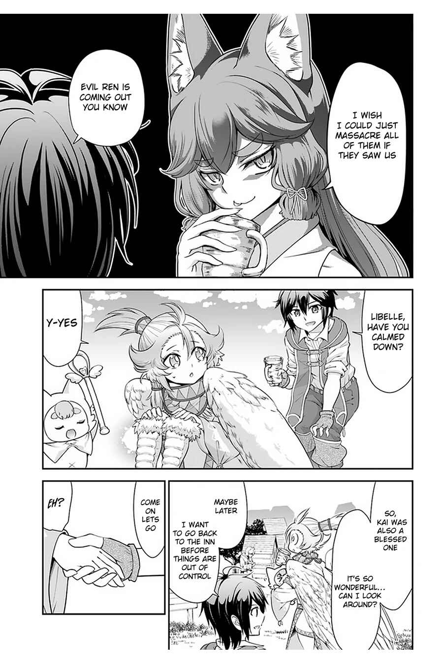Page 11 Chapter 28 Tenohira Kaitaku Mura de Isekai Kenkokuki ~Fueteku Yome-tachi to Nonbiri Mujintou Life~