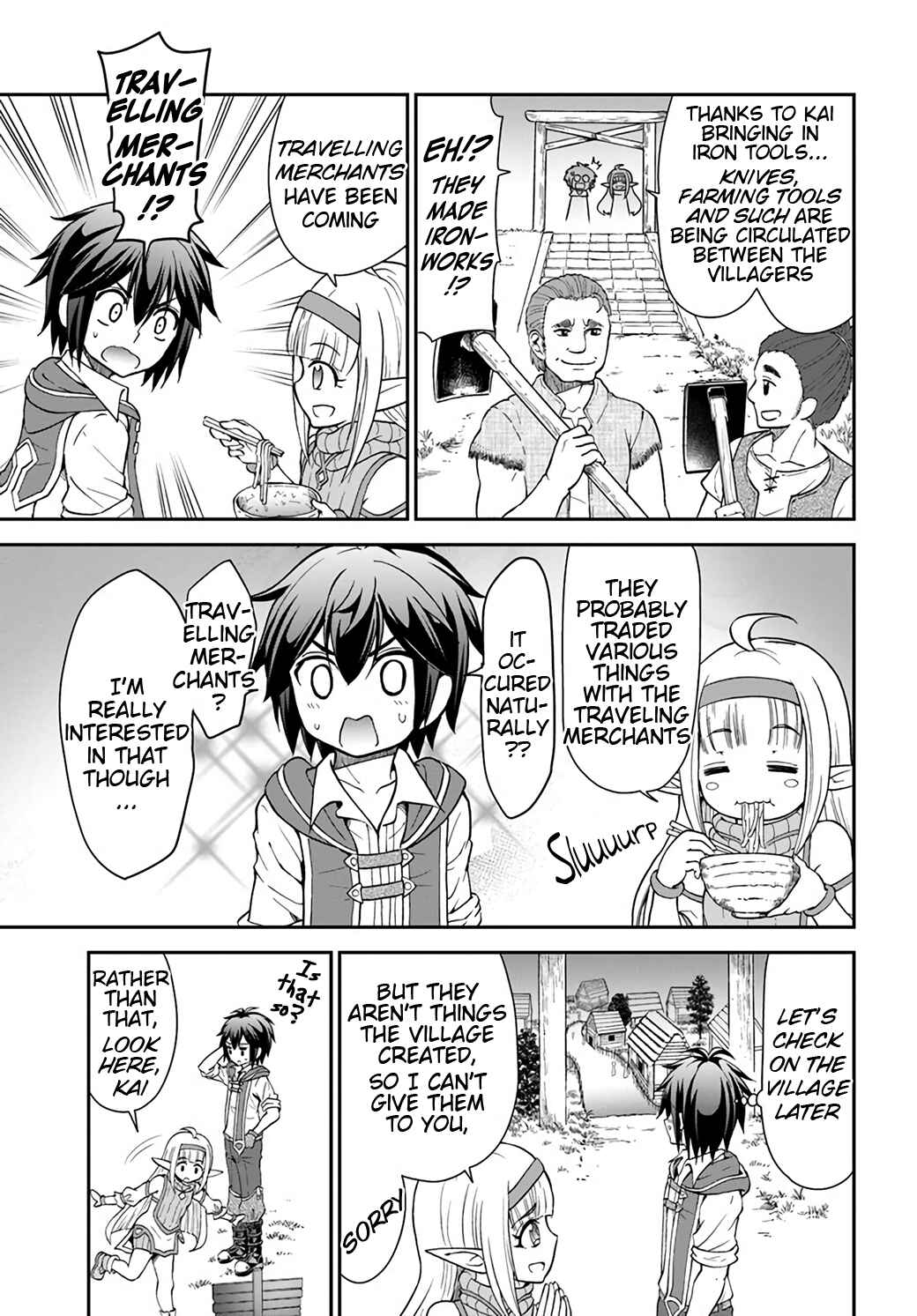 Page 21 Chapter 22 Tenohira Kaitaku Mura de Isekai Kenkokuki ~Fueteku Yome-tachi to Nonbiri Mujintou Life~