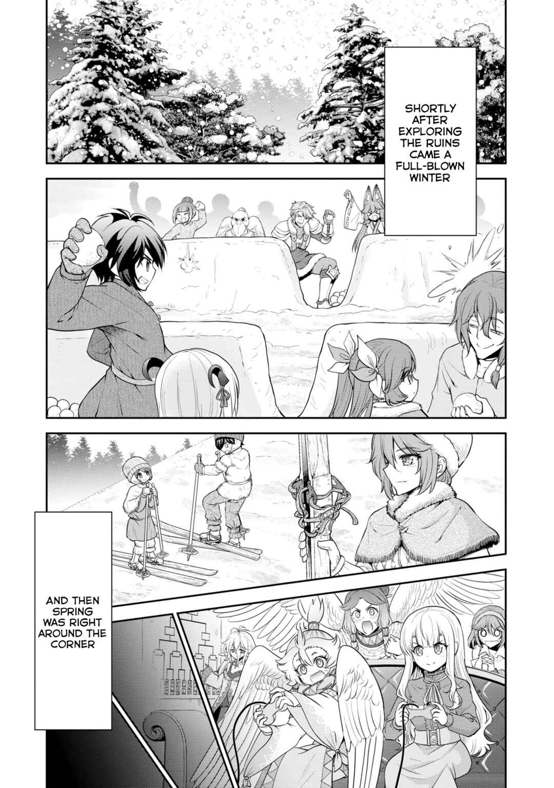 Page 3 Chapter 47 Tenohira Kaitaku Mura de Isekai Kenkokuki ~Fueteku Yome-tachi to Nonbiri Mujintou Life~