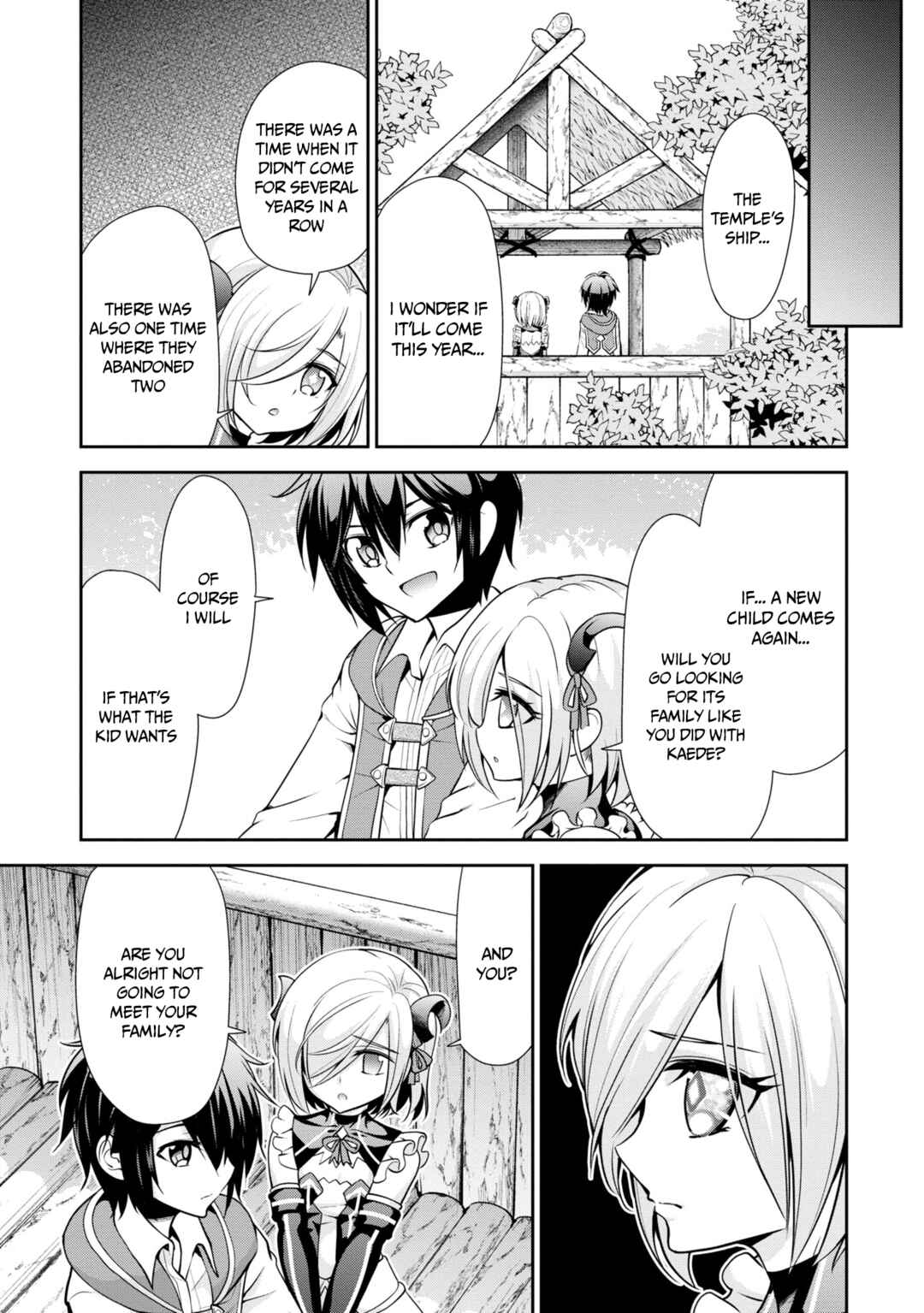 Page 4 Chapter 47 Tenohira Kaitaku Mura de Isekai Kenkokuki ~Fueteku Yome-tachi to Nonbiri Mujintou Life~