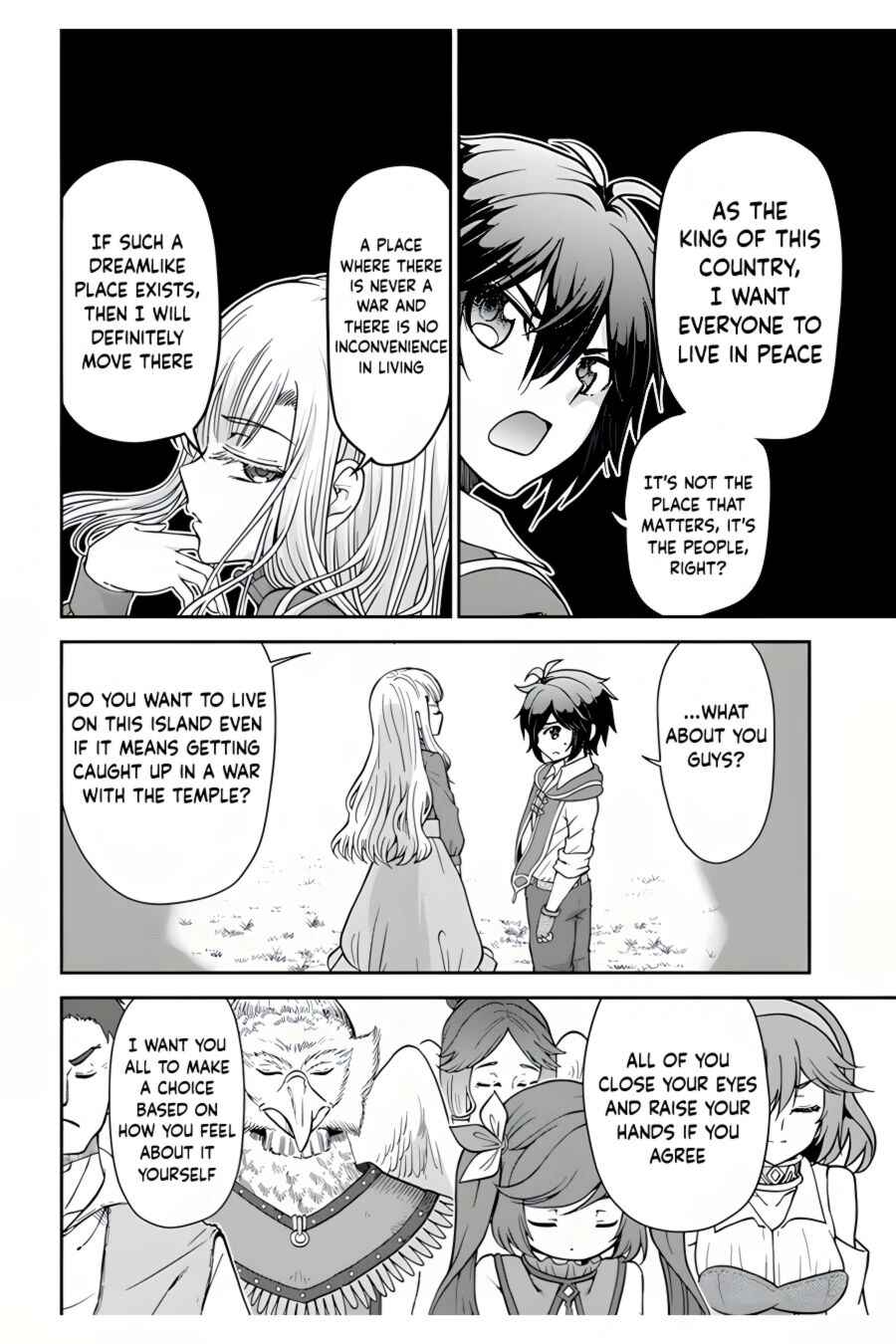 Page 15 Chapter 35 Tenohira Kaitaku Mura de Isekai Kenkokuki ~Fueteku Yome-tachi to Nonbiri Mujintou Life~