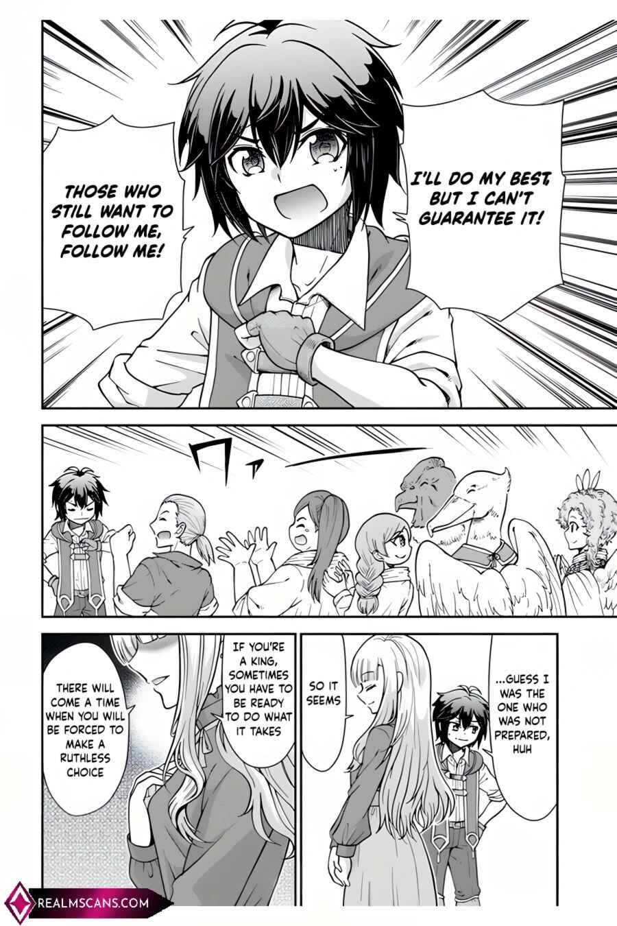 Page 19 Chapter 35 Tenohira Kaitaku Mura de Isekai Kenkokuki ~Fueteku Yome-tachi to Nonbiri Mujintou Life~