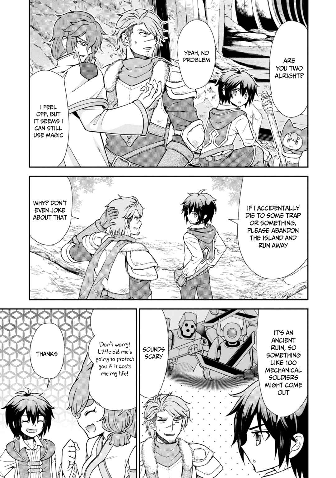 Page 12 Chapter 46 Tenohira Kaitaku Mura de Isekai Kenkokuki ~Fueteku Yome-tachi to Nonbiri Mujintou Life~
