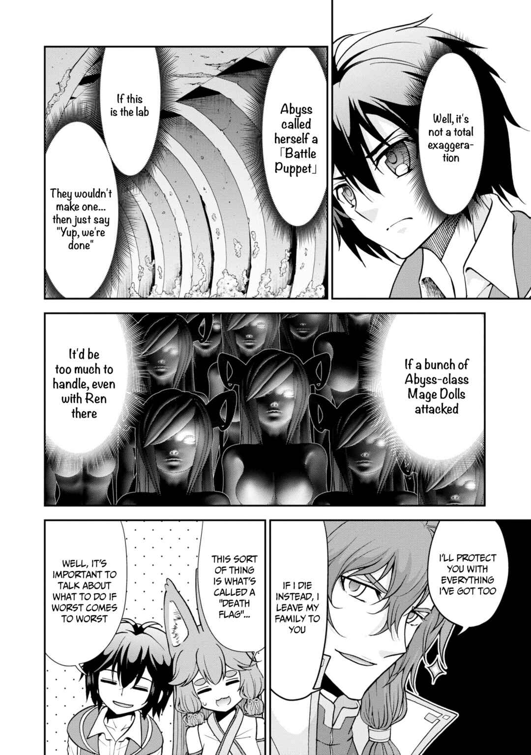 Page 13 Chapter 46 Tenohira Kaitaku Mura de Isekai Kenkokuki ~Fueteku Yome-tachi to Nonbiri Mujintou Life~