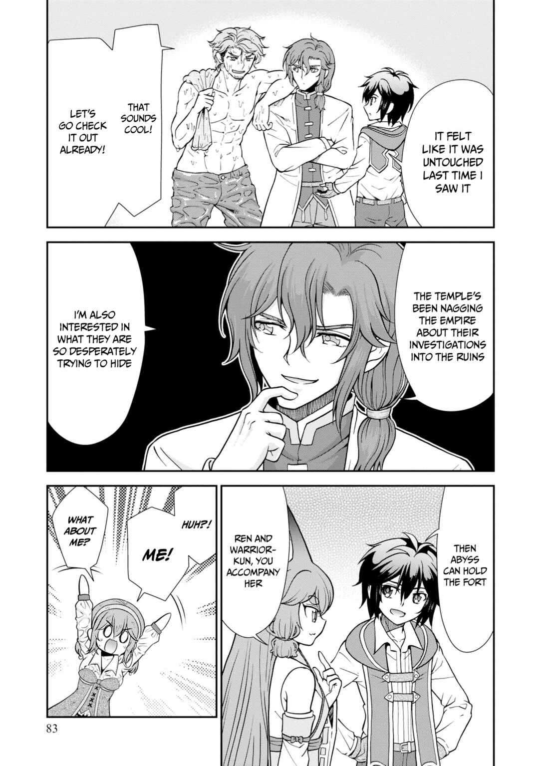 Page 8 Chapter 46 Tenohira Kaitaku Mura de Isekai Kenkokuki ~Fueteku Yome-tachi to Nonbiri Mujintou Life~